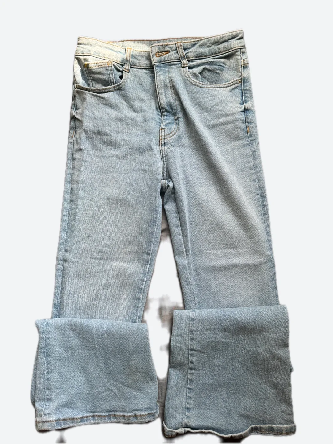 Zara 36 Light Wash Denim Jeans image indicator(2)