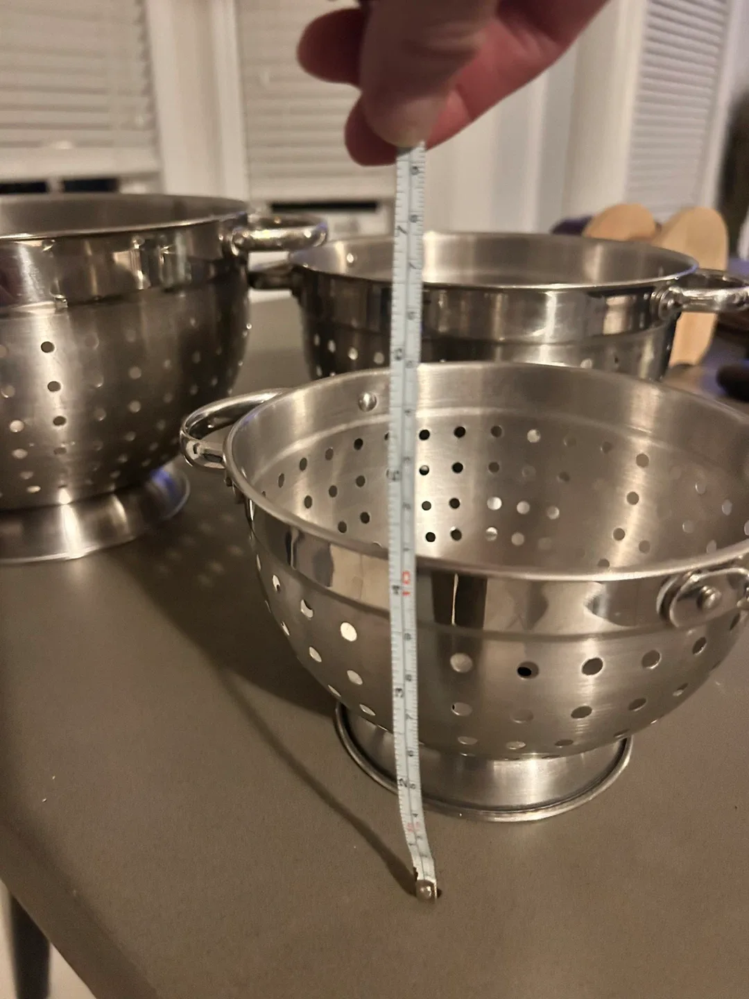 Set of colanders image indicator(5)