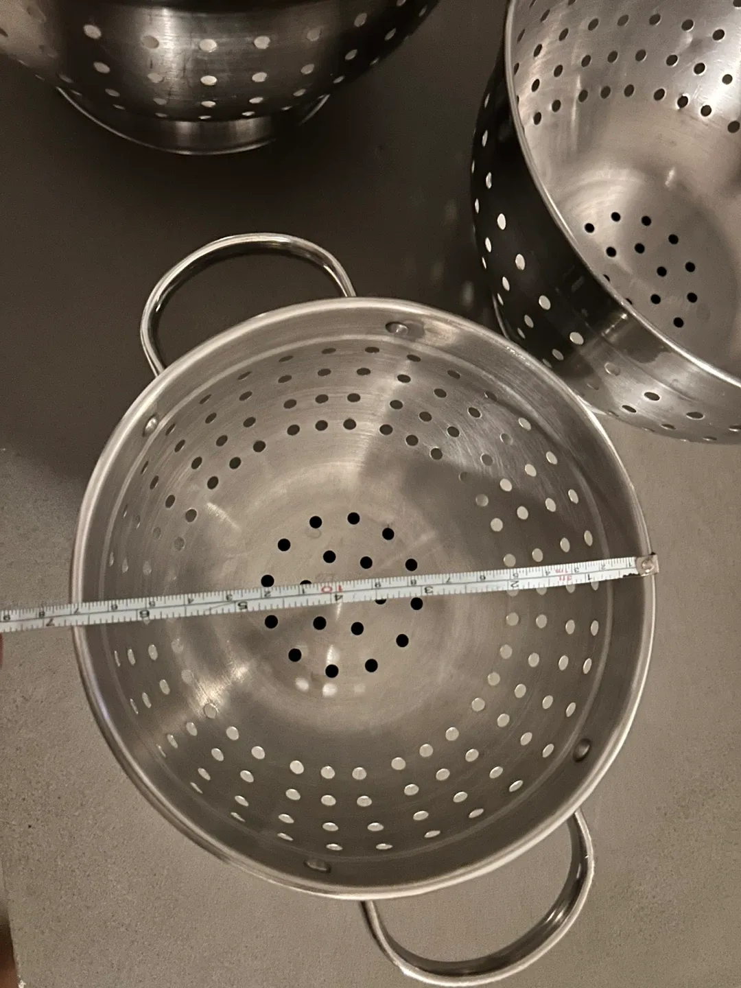 Set of colanders image indicator(6)