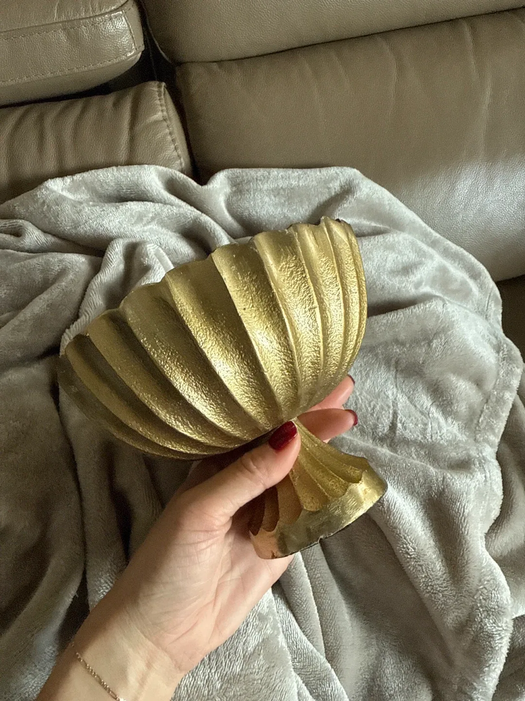 Gold Decorative Bowl thumbnail