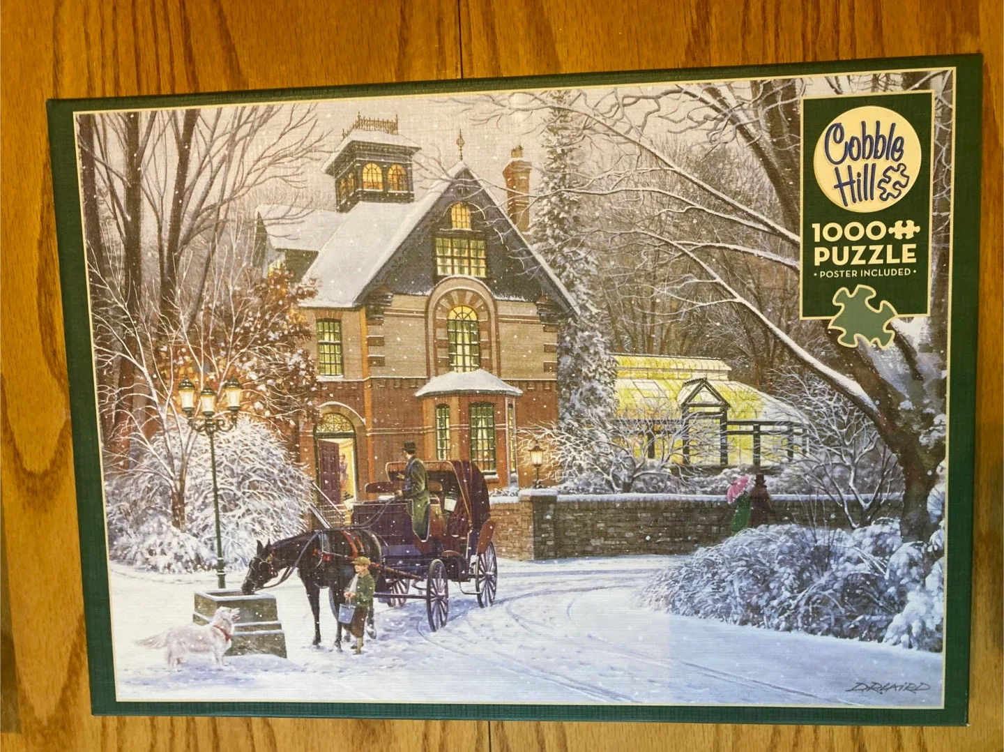 Cobble Hill 1000 Piece Puzzle - An Evening Stroll thumbnail