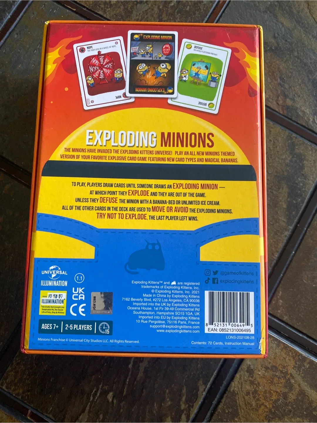 Exploding Minions Card Game image indicator(3)