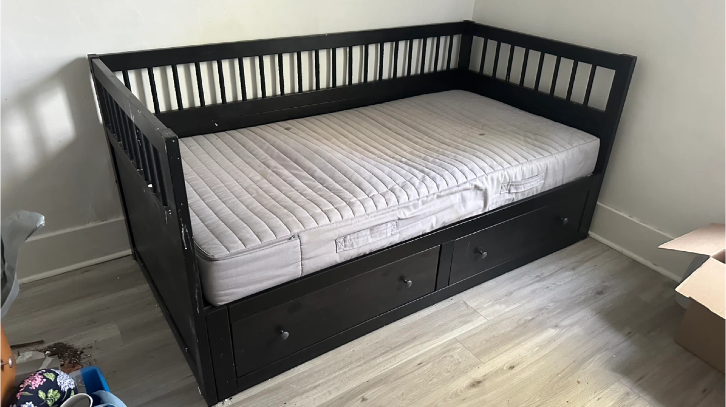 IKEA Hemnes Daybed Frame with Mattress - photo 3