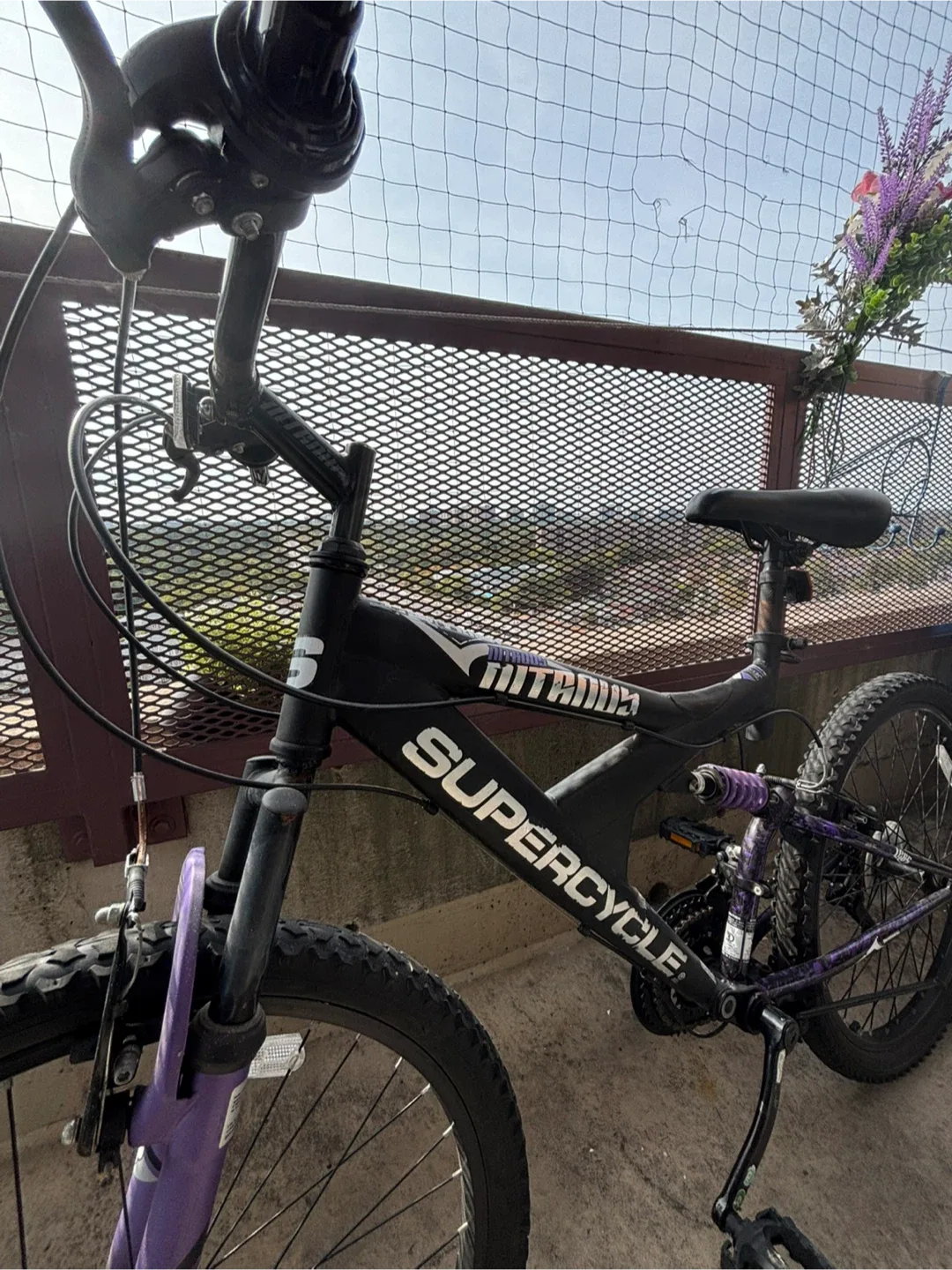 Supercycle Nitronia Mountain Bike - Black/Purple image indicator(4)
