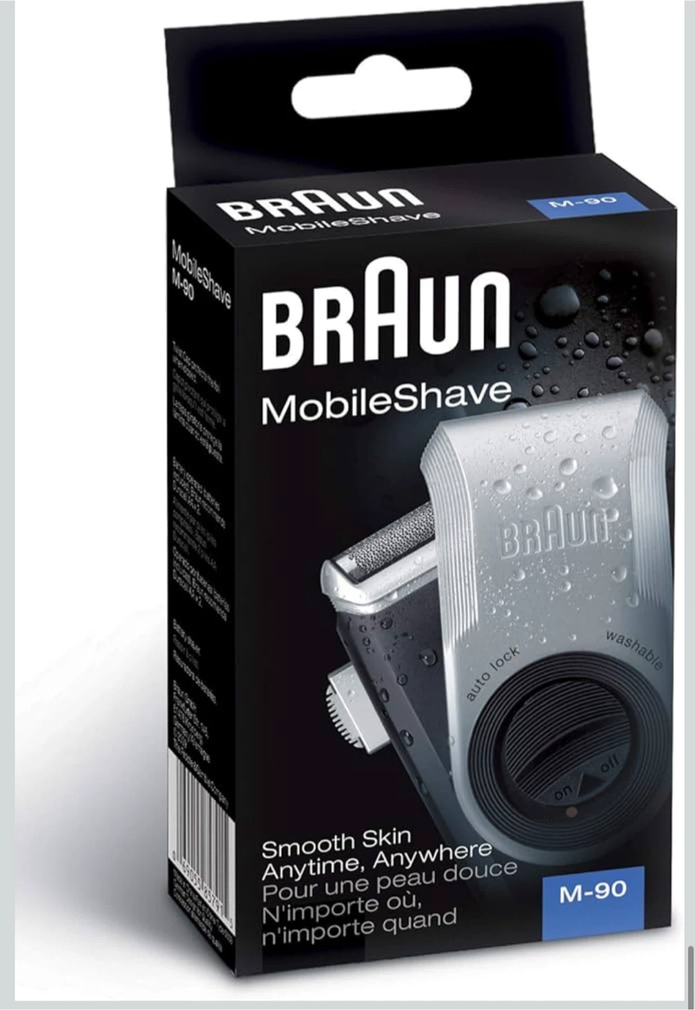 Braun MobileShave M-90 Shaver - Like New!
