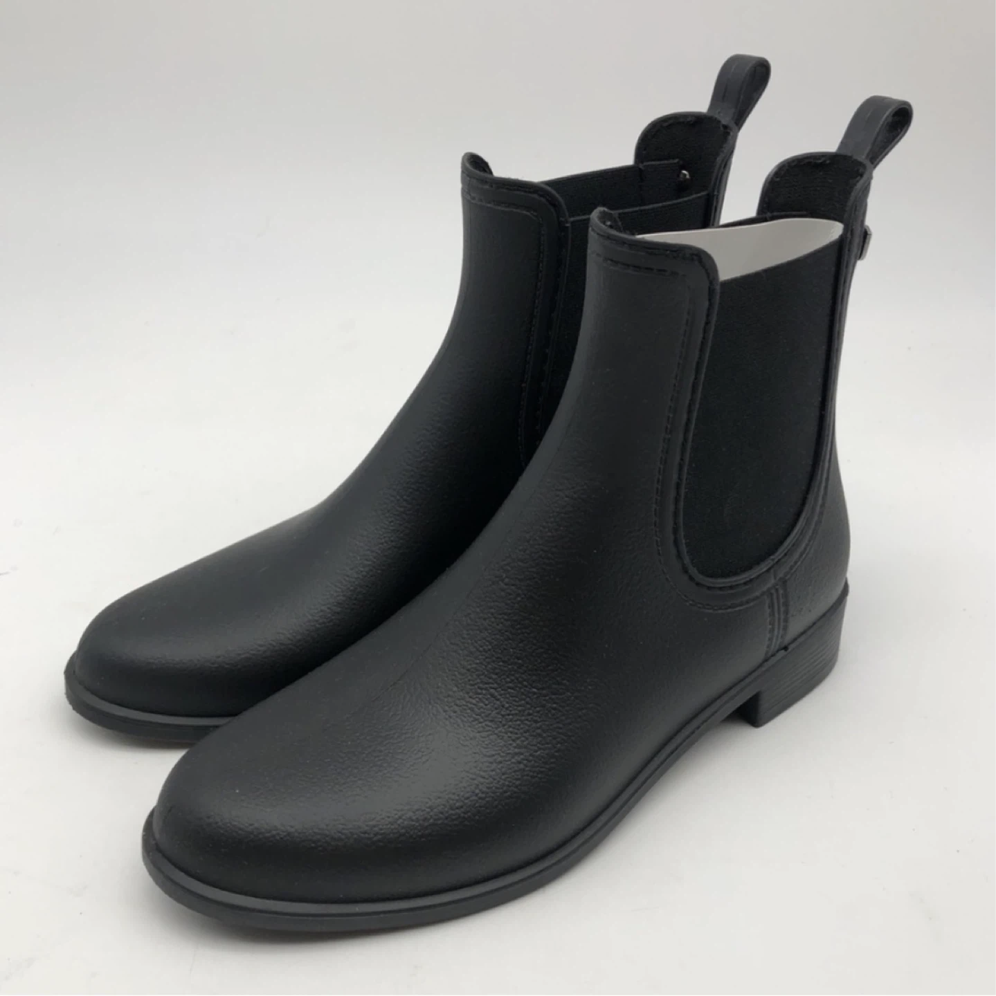 Aldo Black Waterproof Chelsea Ankle Rain Boot