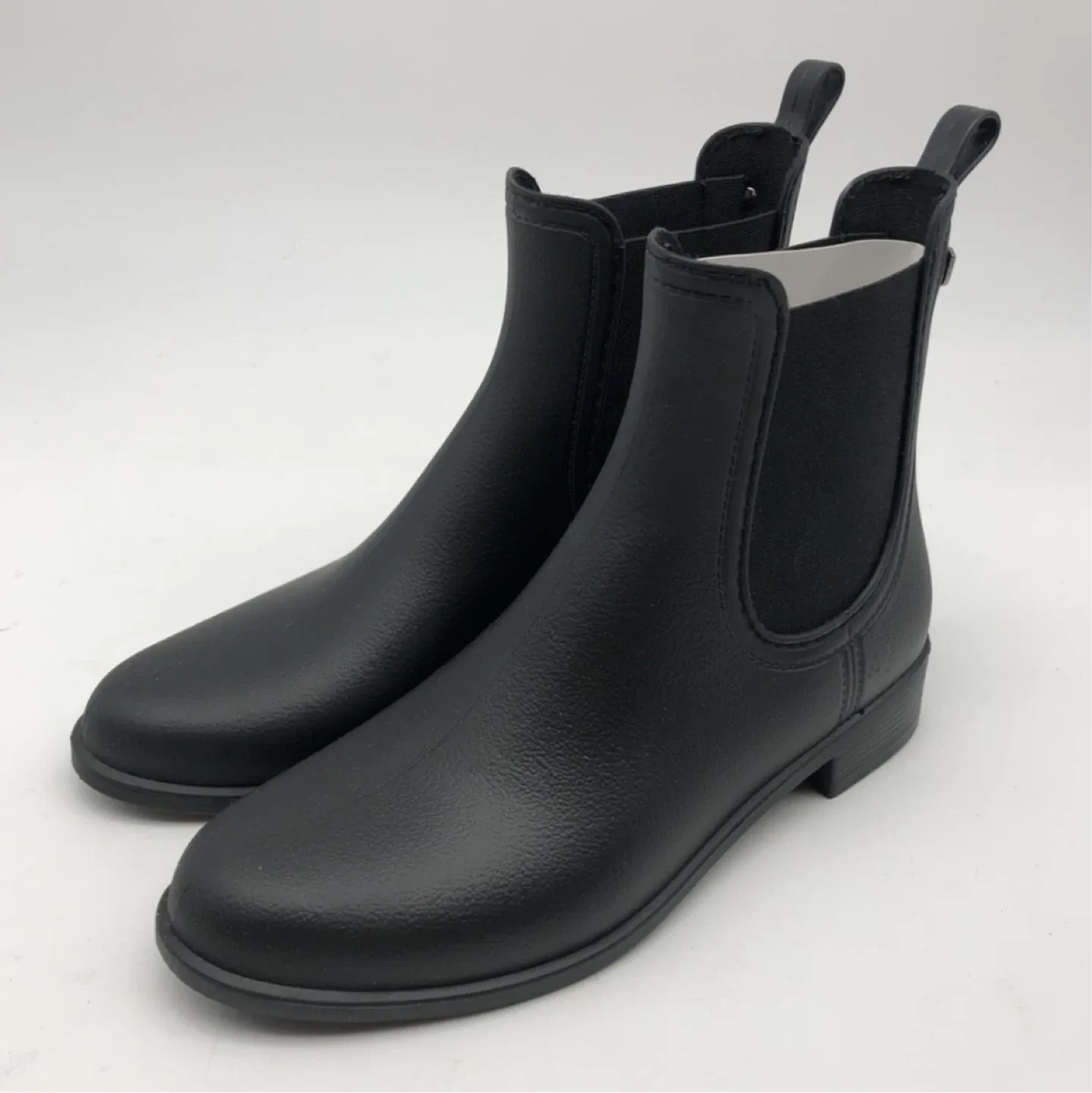 Aldo Black Waterproof Chelsea Ankle Rain Boot thumbnail