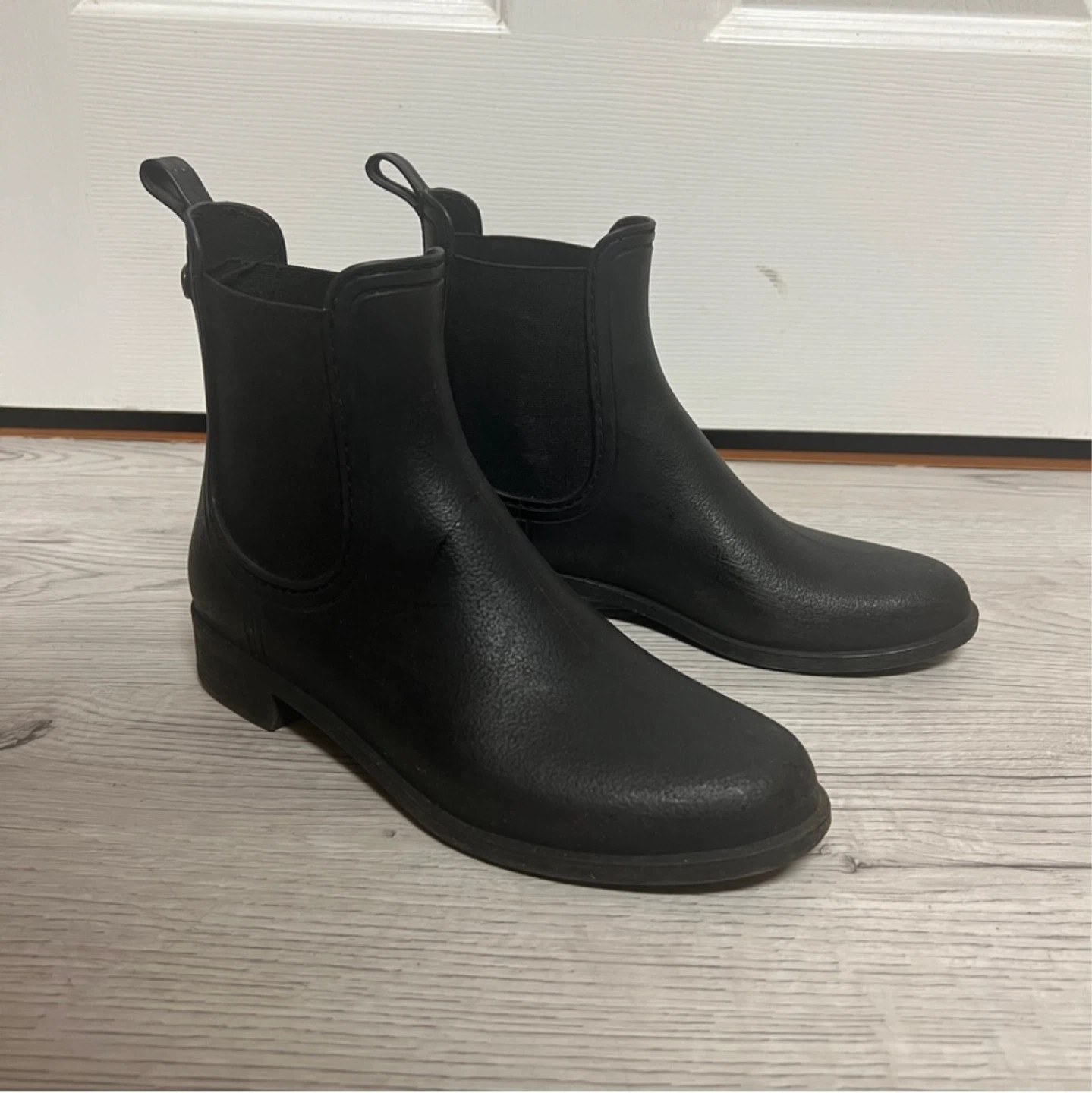 Aldo Black Waterproof Chelsea Ankle Rain Boot - photo 3