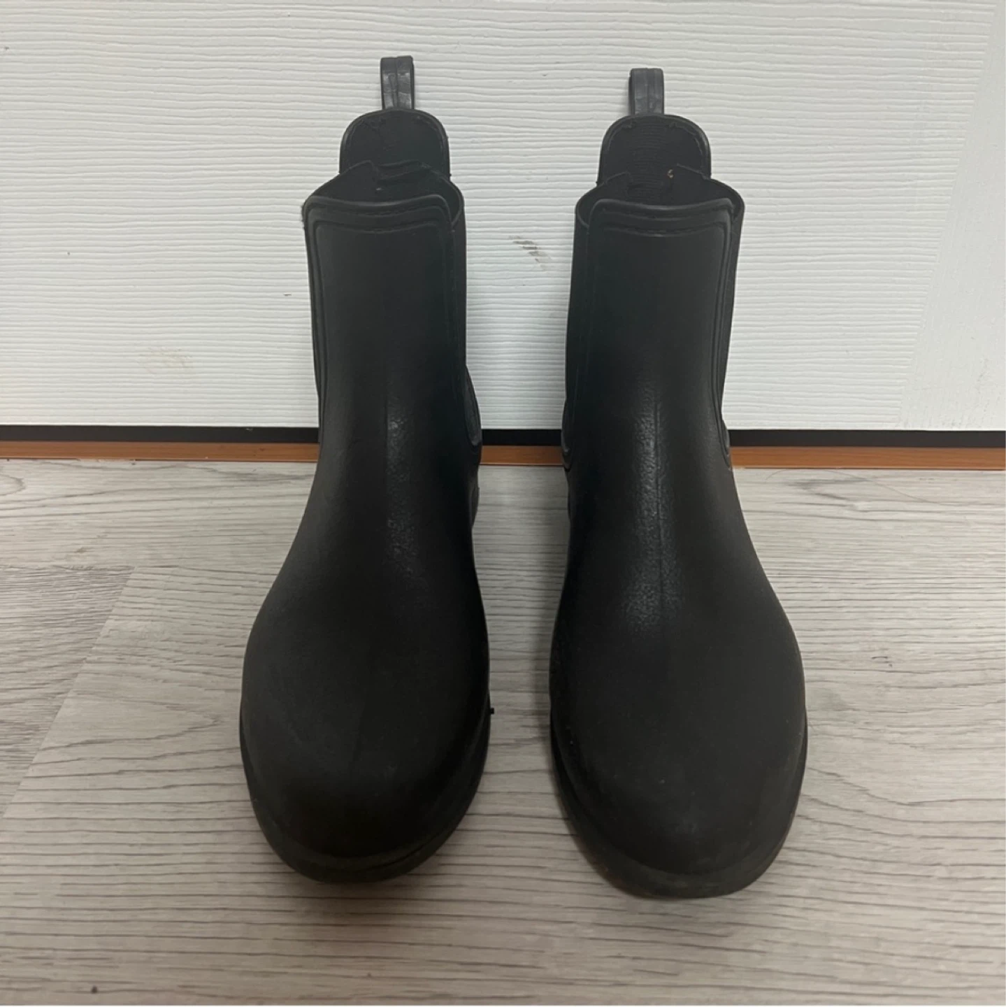 Aldo Black Waterproof Chelsea Ankle Rain Boot - photo 4