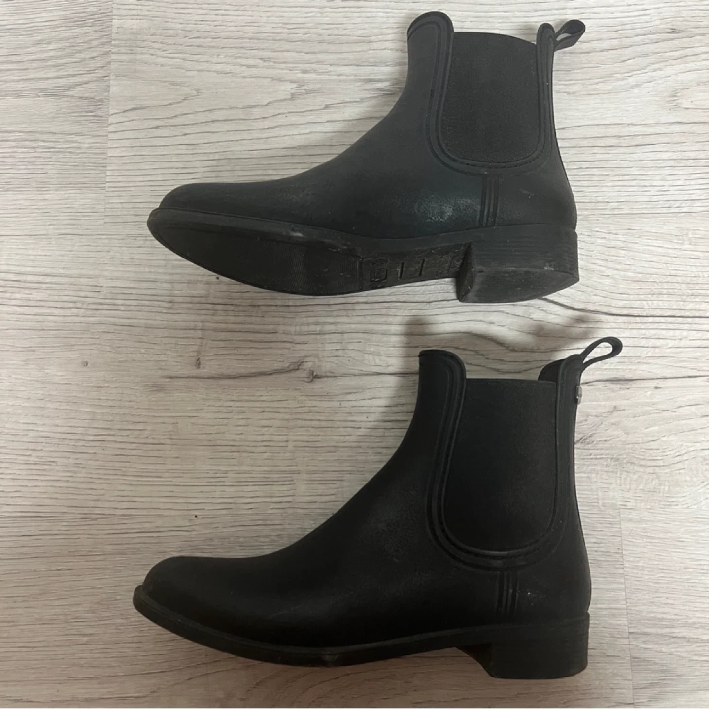 Aldo Black Waterproof Chelsea Ankle Rain Boot - photo 5