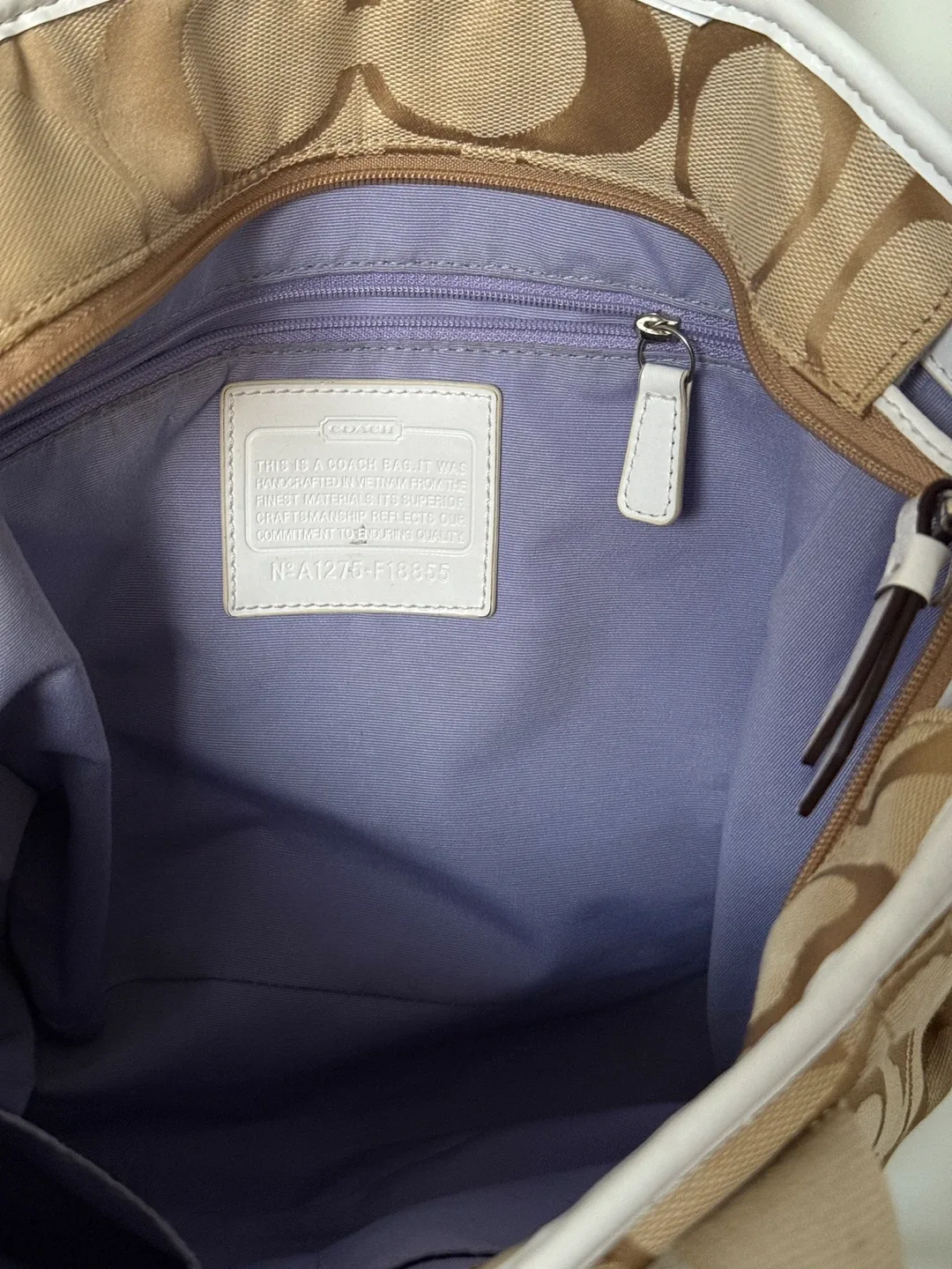 Coach Signature Tote Bag - A1276-F18855 image indicator(5)