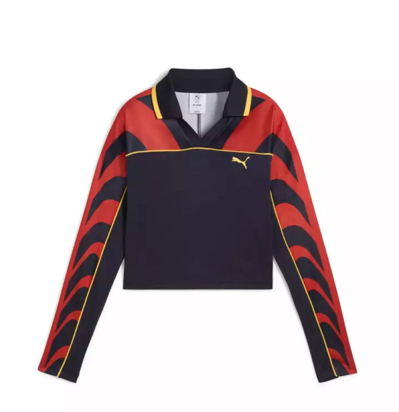 Puma Long Sleeve Crop Top thumbnail