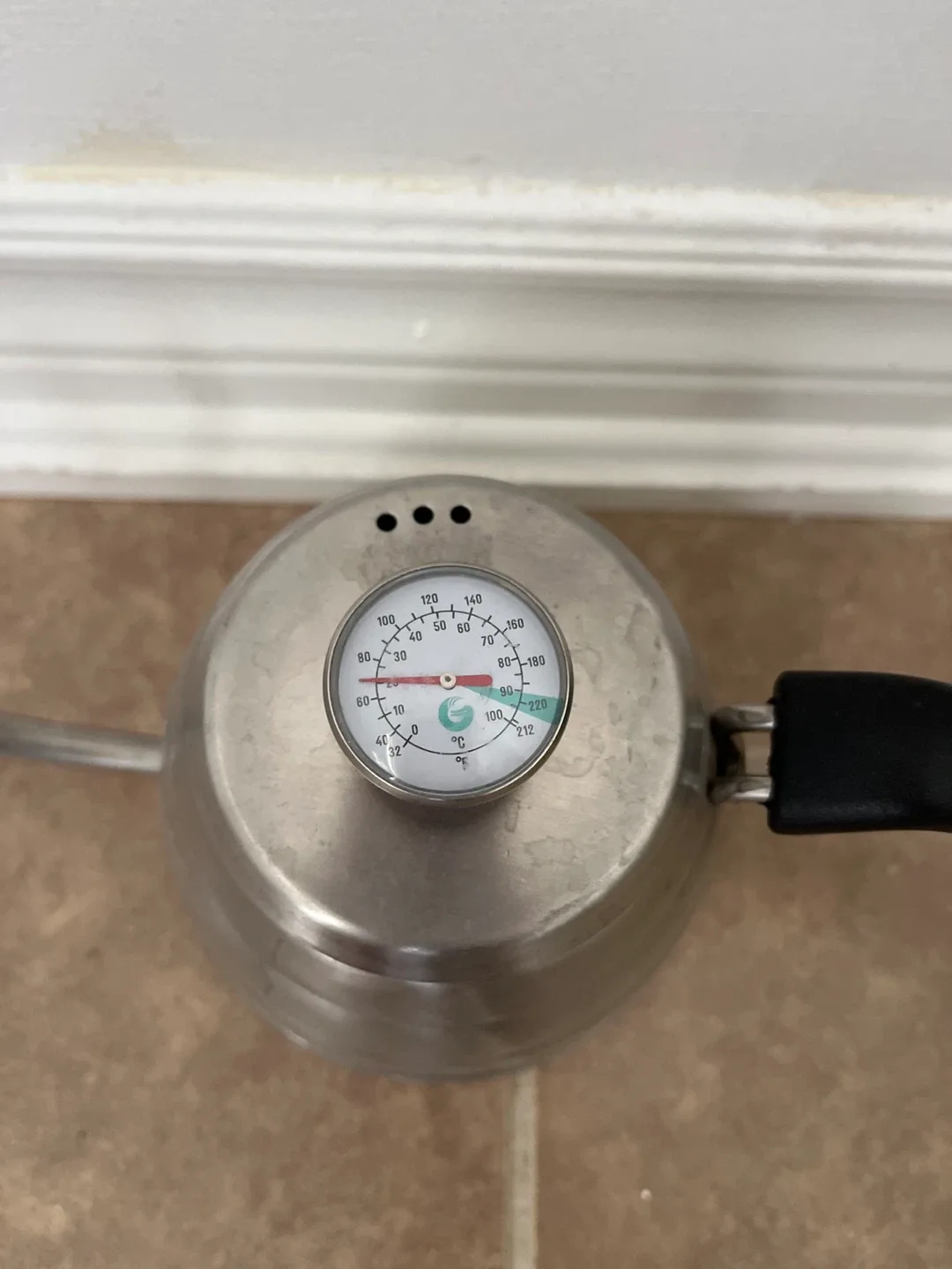 Stainless Steel Coffee Gator Gooseneck Pour over Kettle - 1.2L image indicator(2)