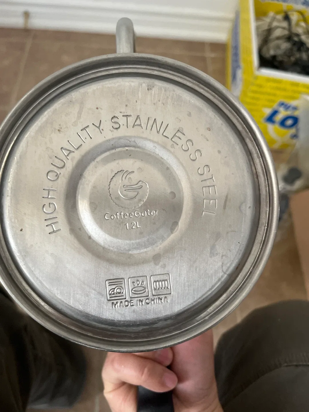 Stainless Steel Coffee Gator Gooseneck Pour over Kettle - 1.2L image indicator(3)