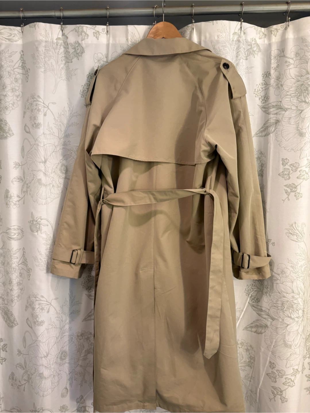 Beige Trench Coat - Size M - photo 2