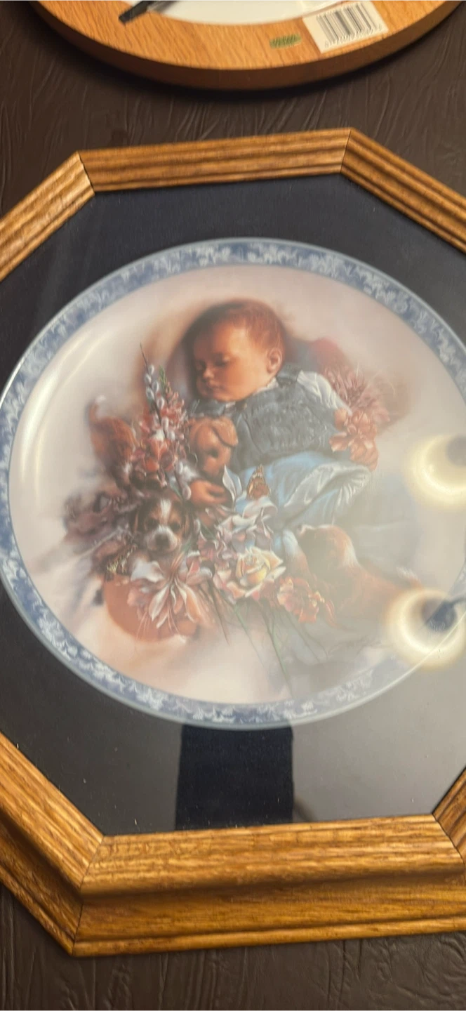 Heaven Sent "Puppy Dog Tails" Plate