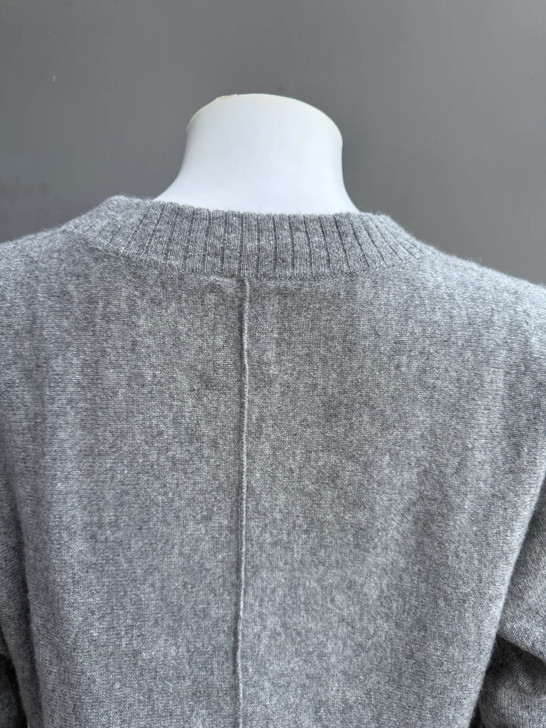 Grey Cashmere Sweater Size S - photo 3