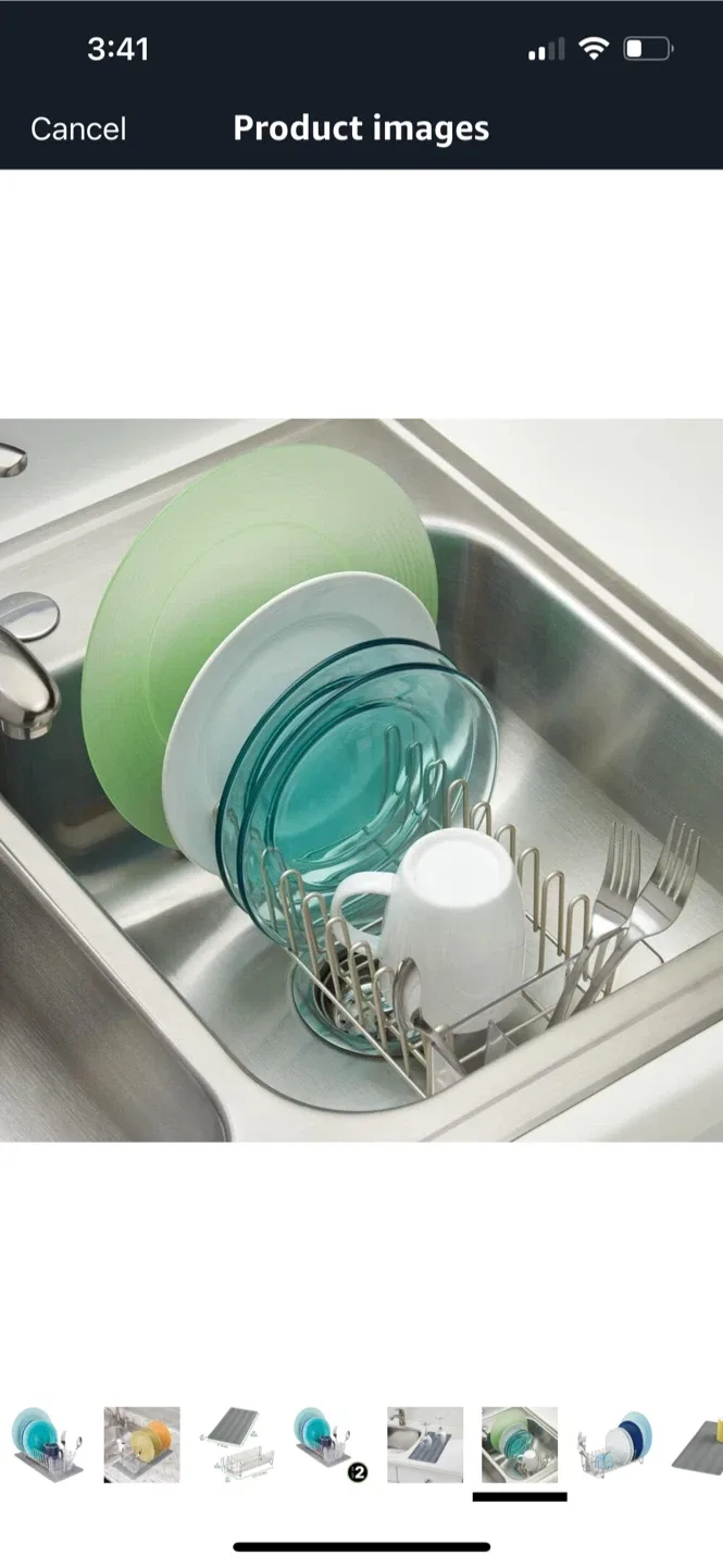 Mini Dish Drying Rack with Drainboard Set image indicator(3)