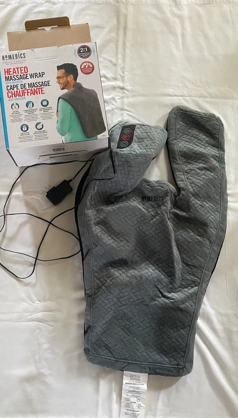HoMedics Heated Massage Wrap with Vibration image indicator(2)