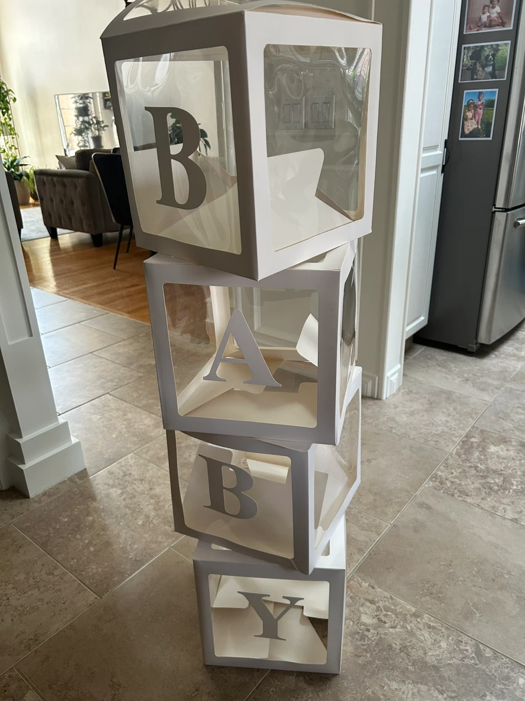 BABY Blocks for Baby Shower Decoration - photo 2