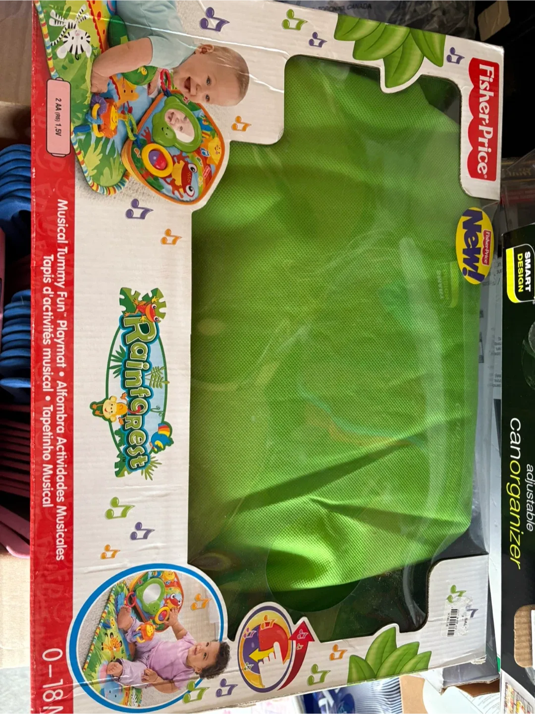 Fisher-Price Musical Tummy Time Rainforest Playmat image indicator(2)