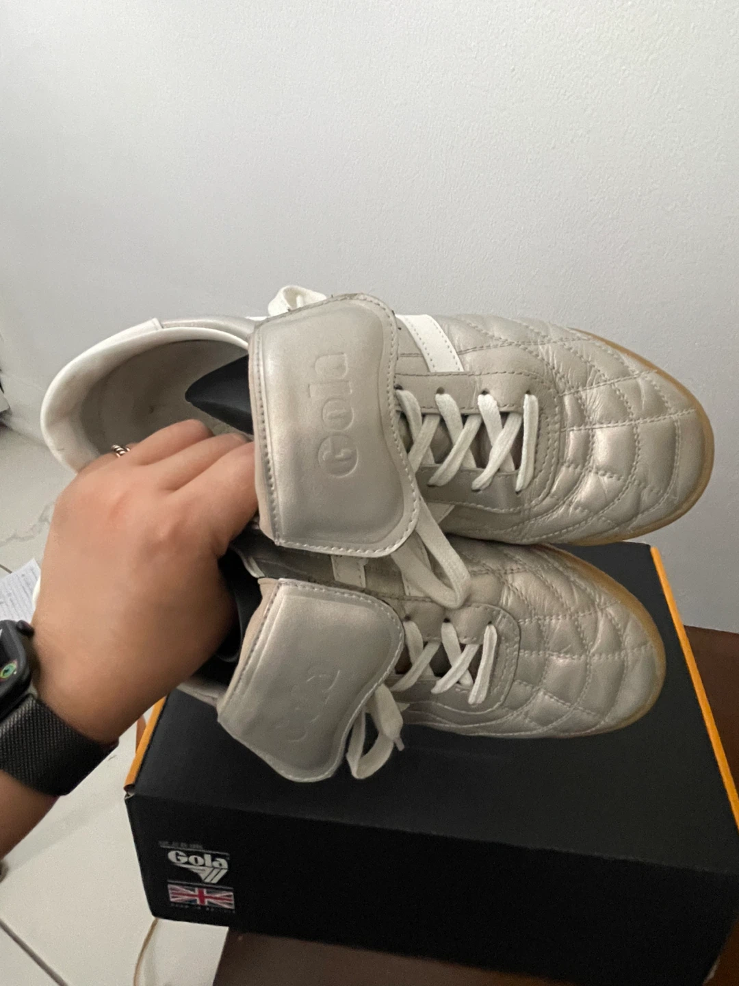 Gola Stadium 86 Champagne/Off White, US 9 - photo 4