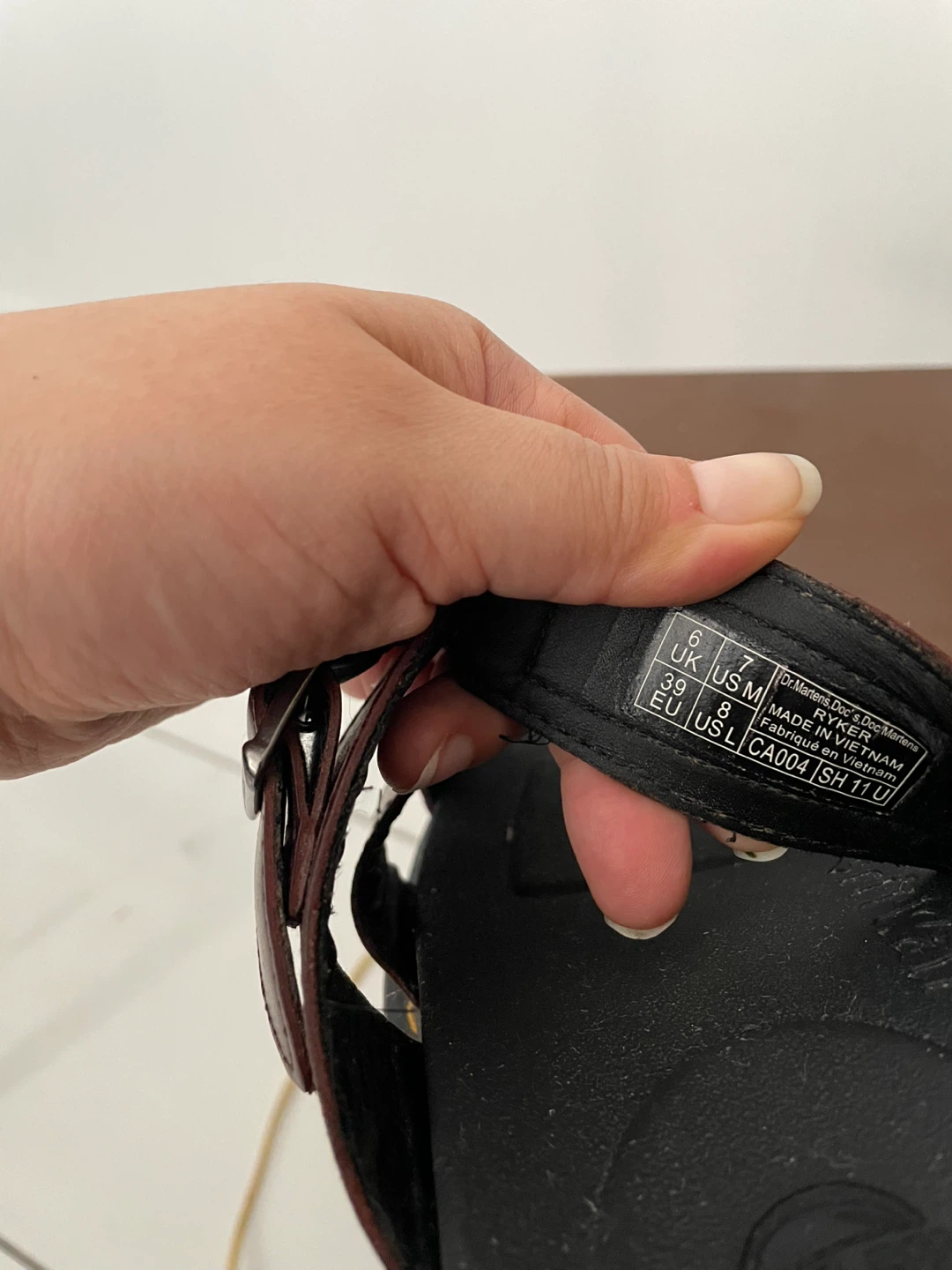 Dr. Martens Nartilla Leather Sandals - UK 6 / US 8 - photo 3