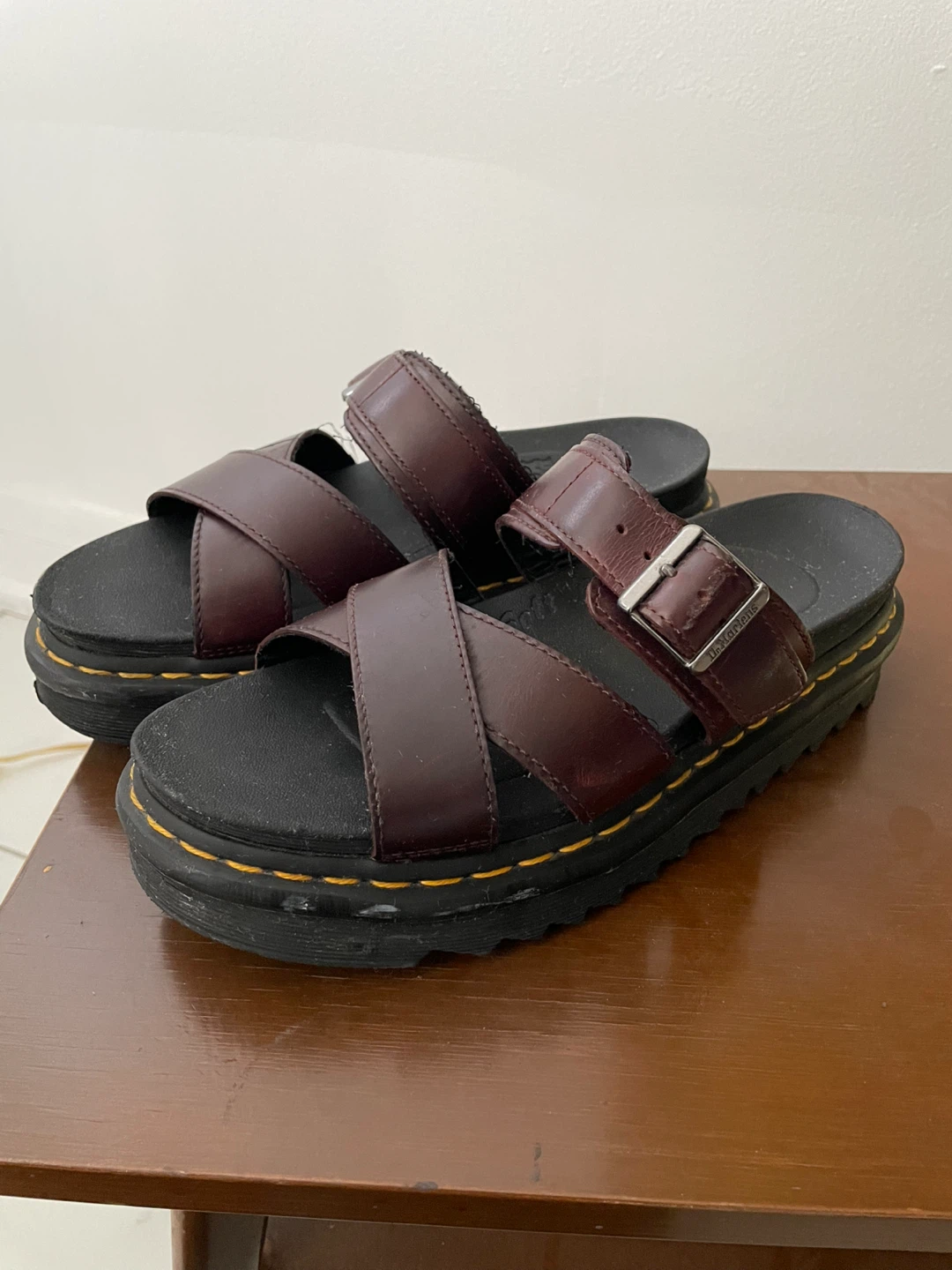 Dr. Martens Nartilla Leather Sandals - UK 6 / US 8 - photo 2