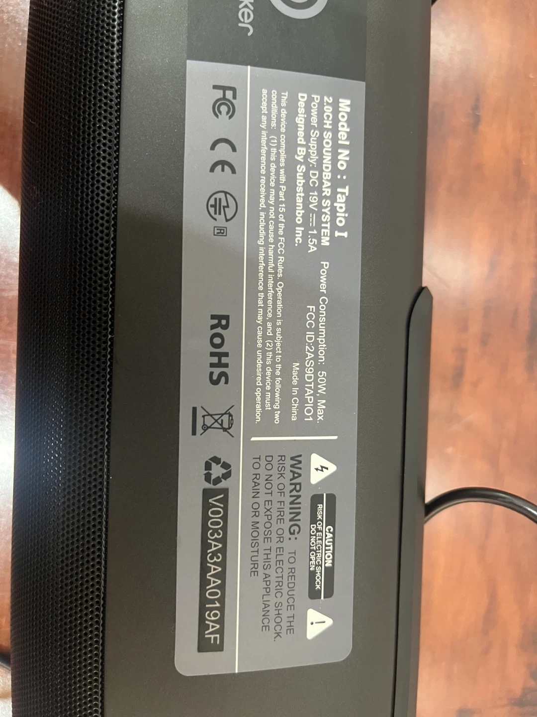 Bomaker Tapio I 2.0CH Soundbar System - photo 2