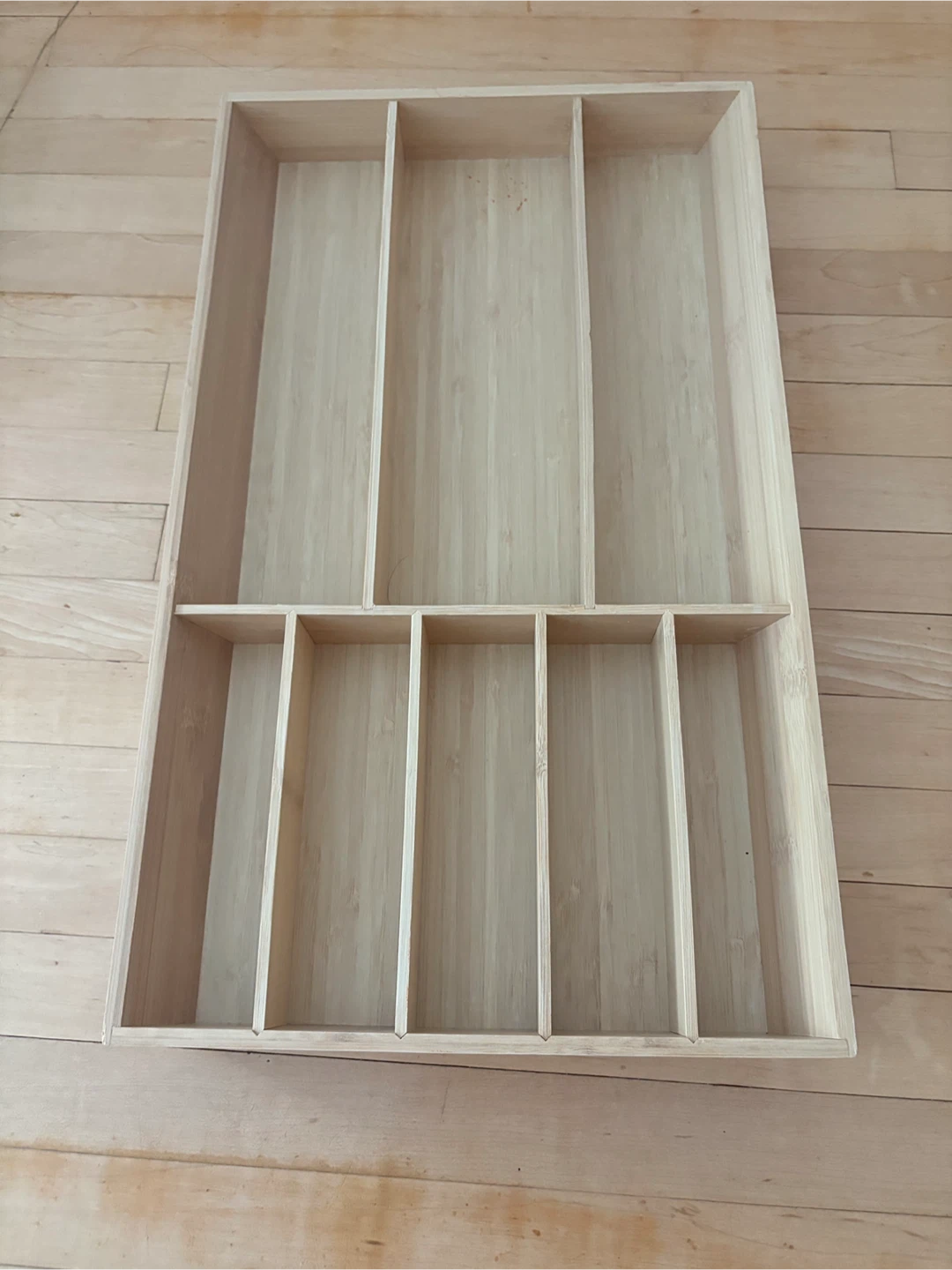 IKEA Wooden Cutlery Drawer Organizer