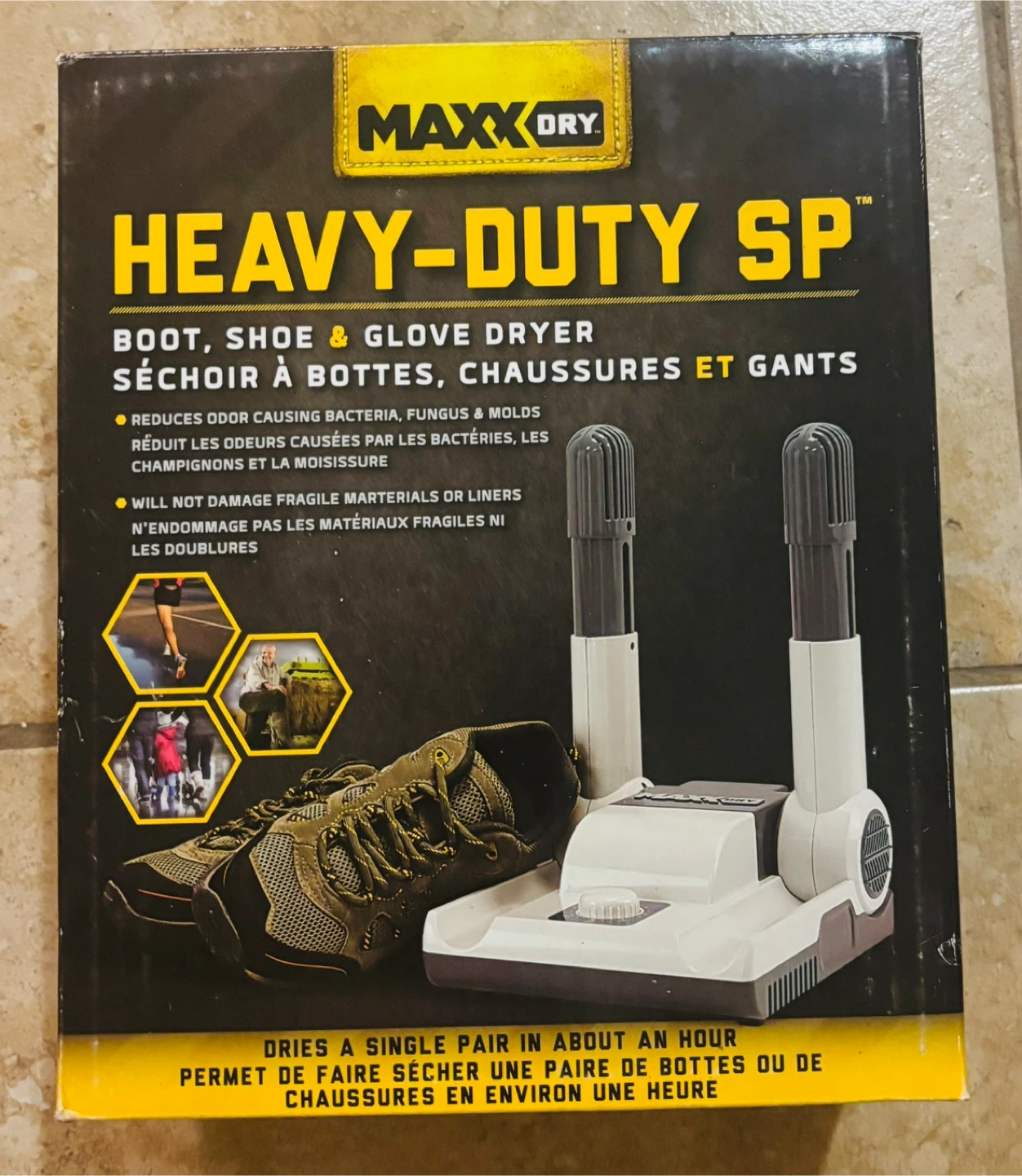 MaxxDry Heavy-Duty SP Boot, Shoe & Glove Dryer - NEW