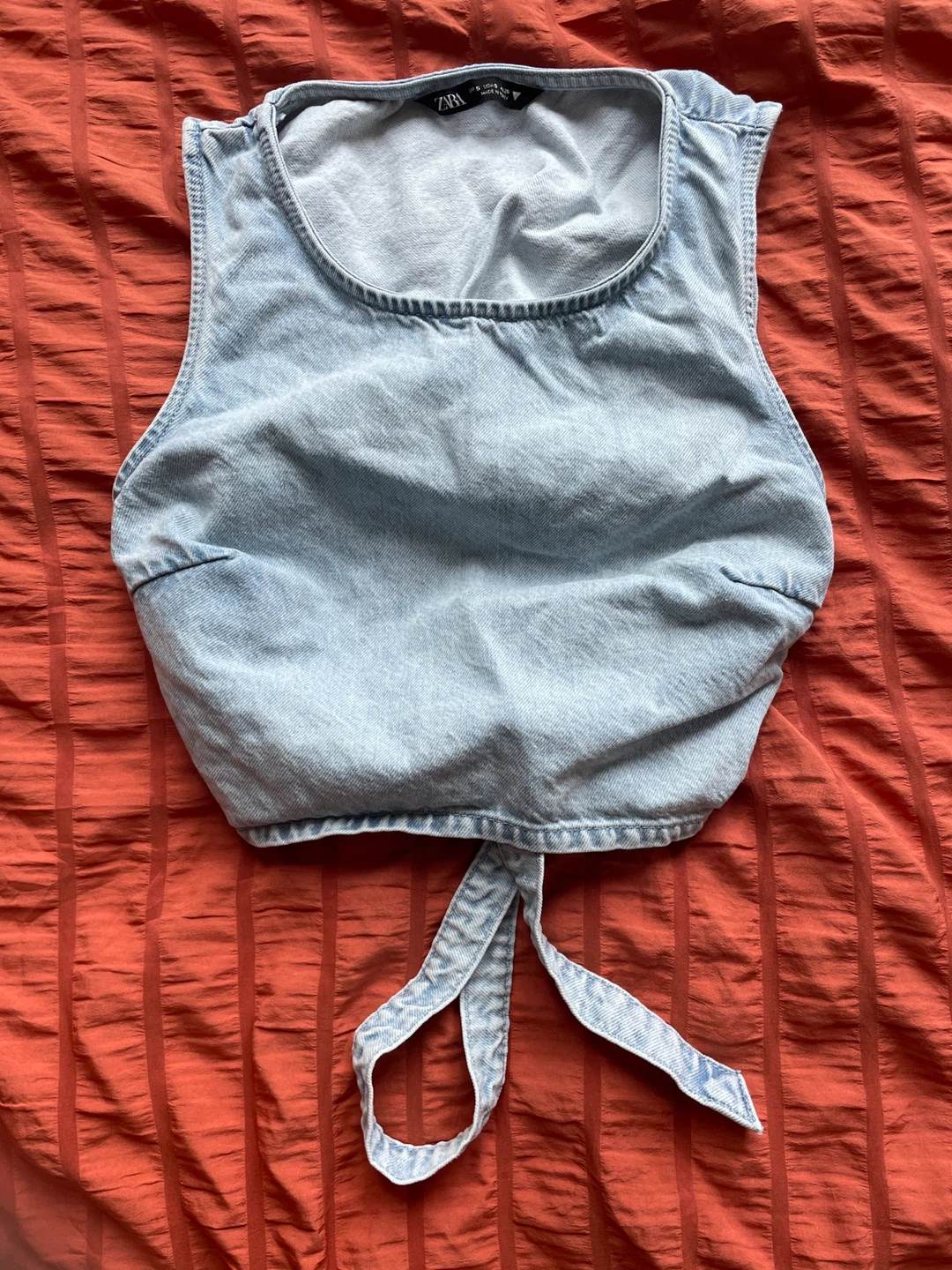 Zara Denim Sleeveless Top - Size S