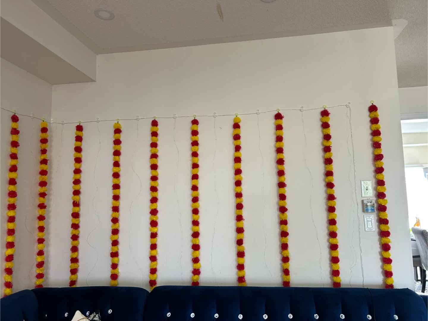 Artificial flower strings - photo 2