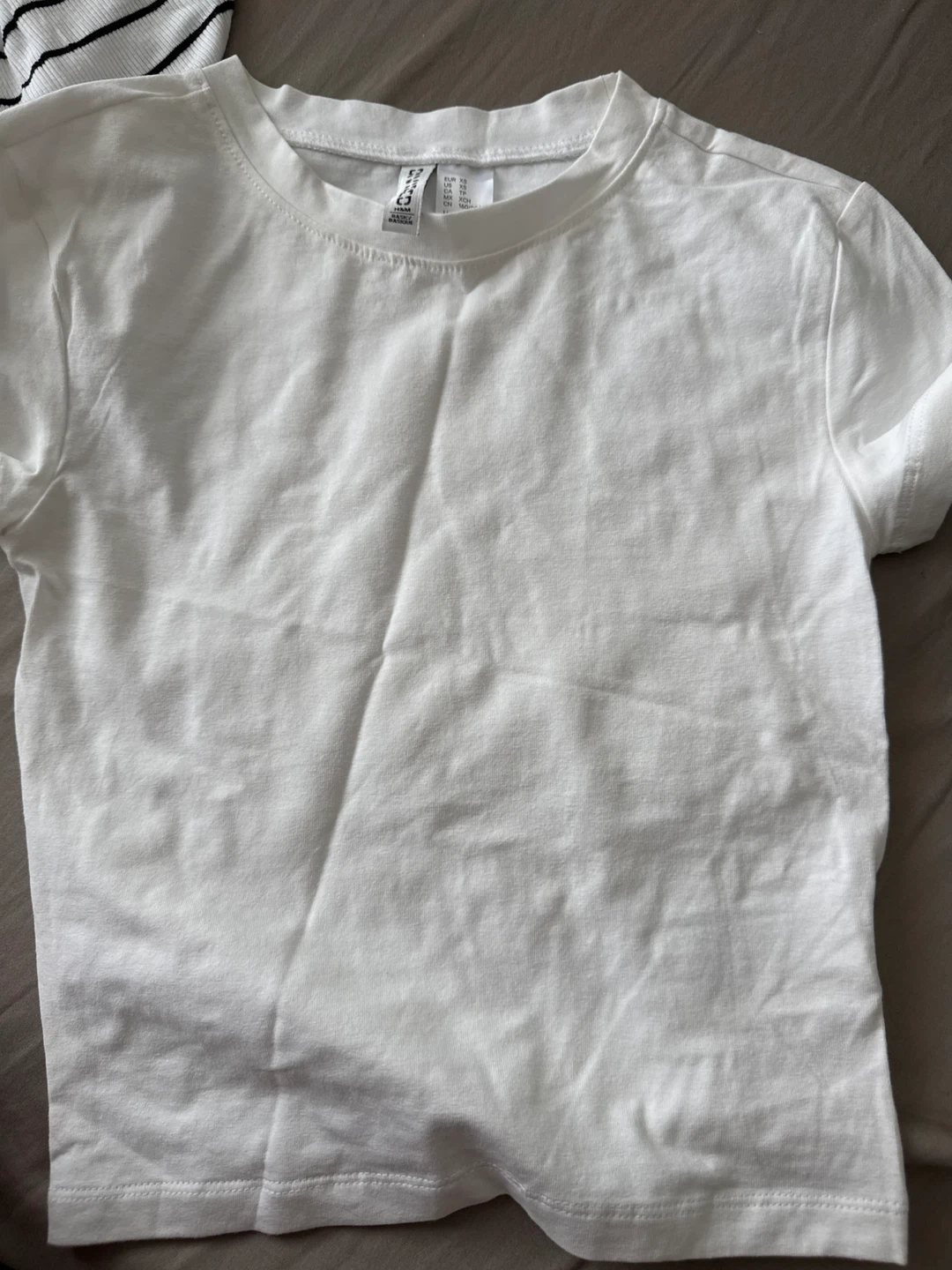 H&M Divided White XS T-Shirt - photo 3