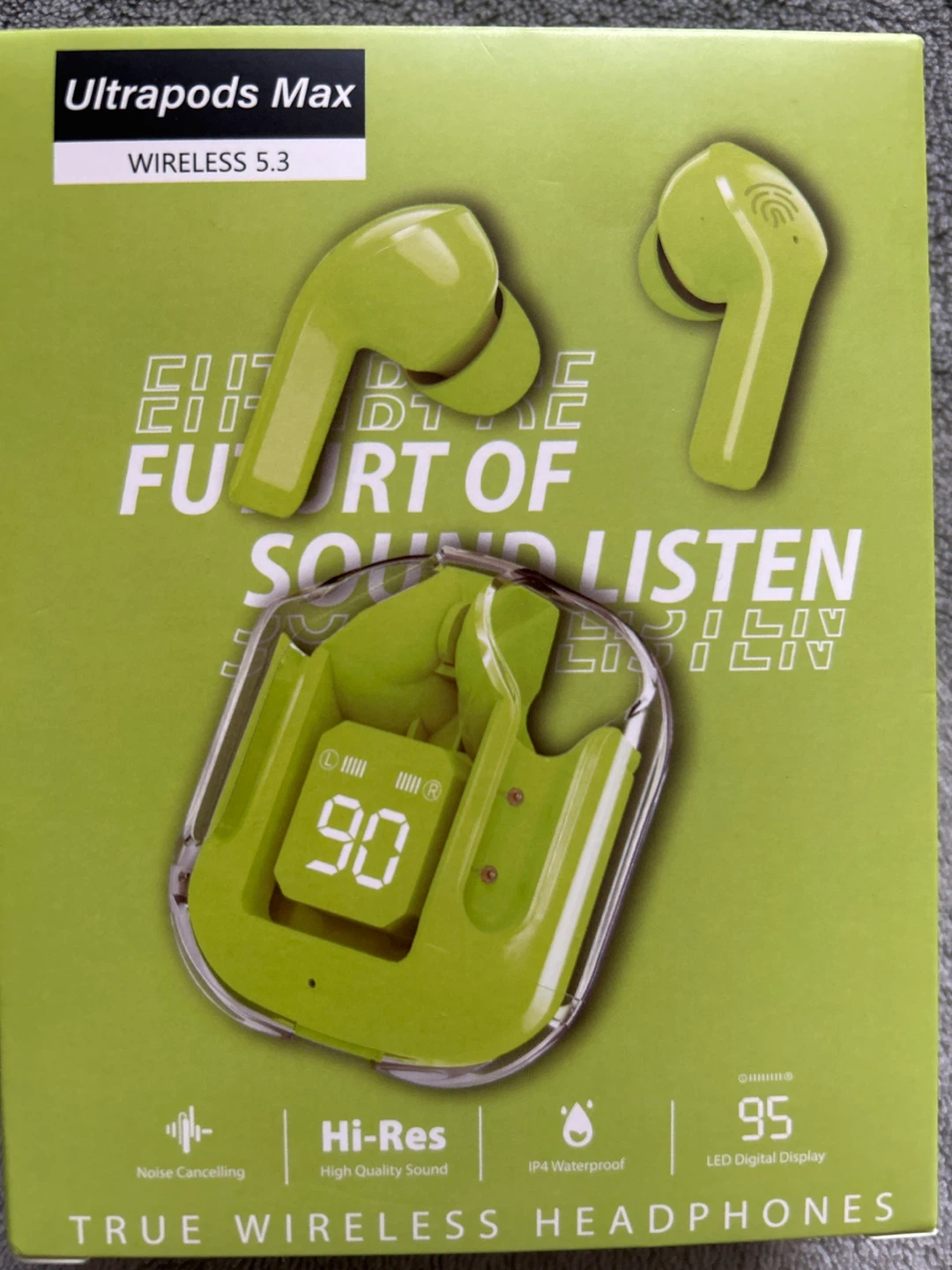 Ultrapods Max Wireless 5.3 Headphones - New!
