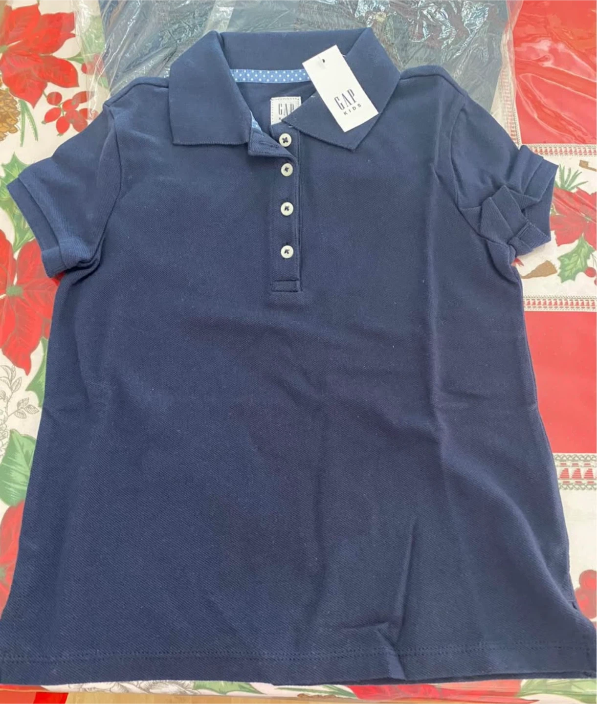 New GAP Kids Navy Polo Shirt