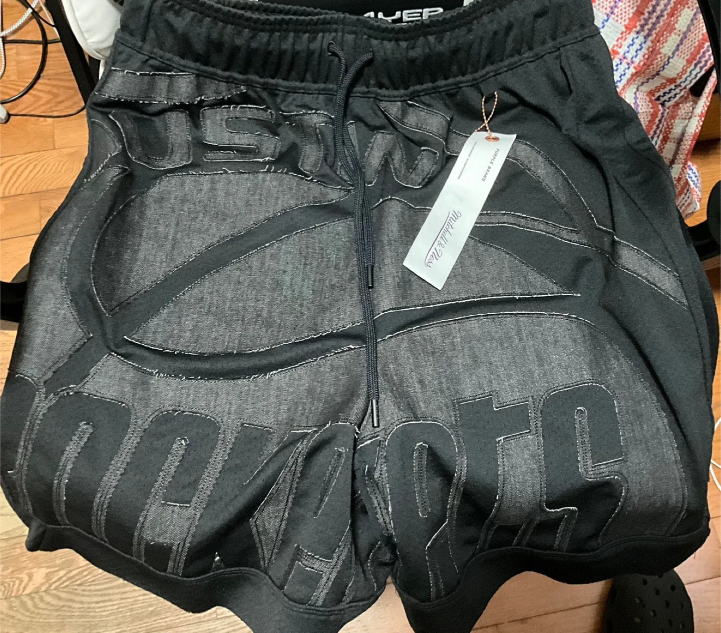 PURPLE Mitchell & Ness Houston Rockets Shorts image indicator(3)