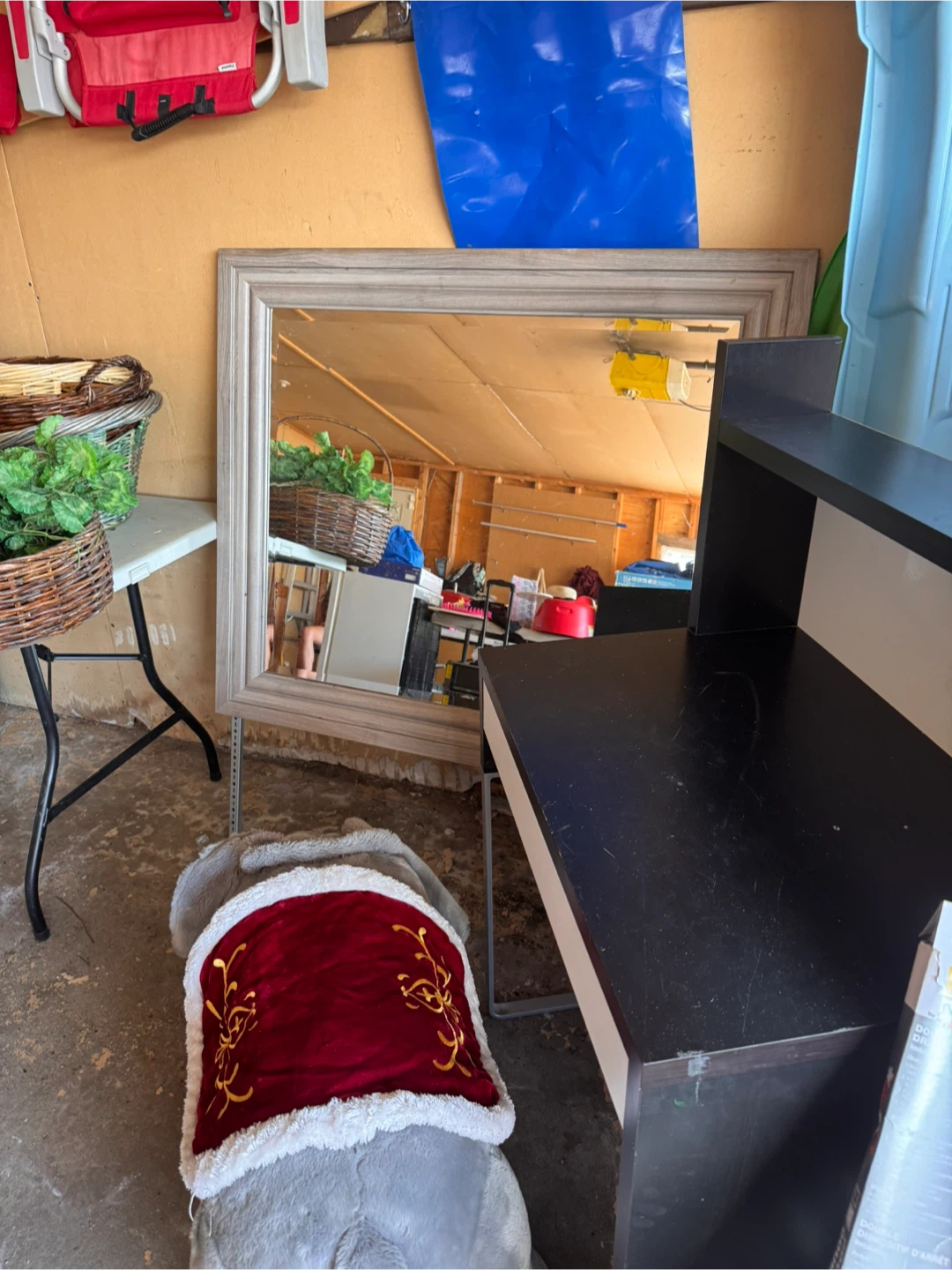Wooden Desk with Hutch - photo 2