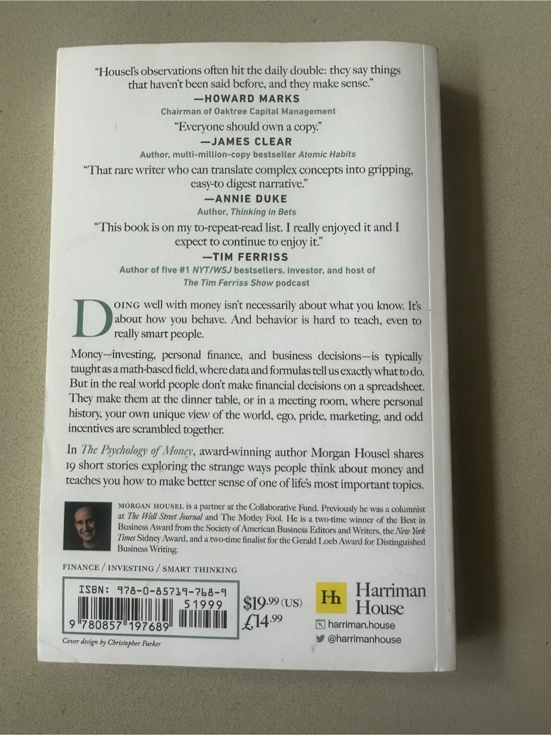 Book: The Psychology of Money by Morgan Housel image indicator(2)