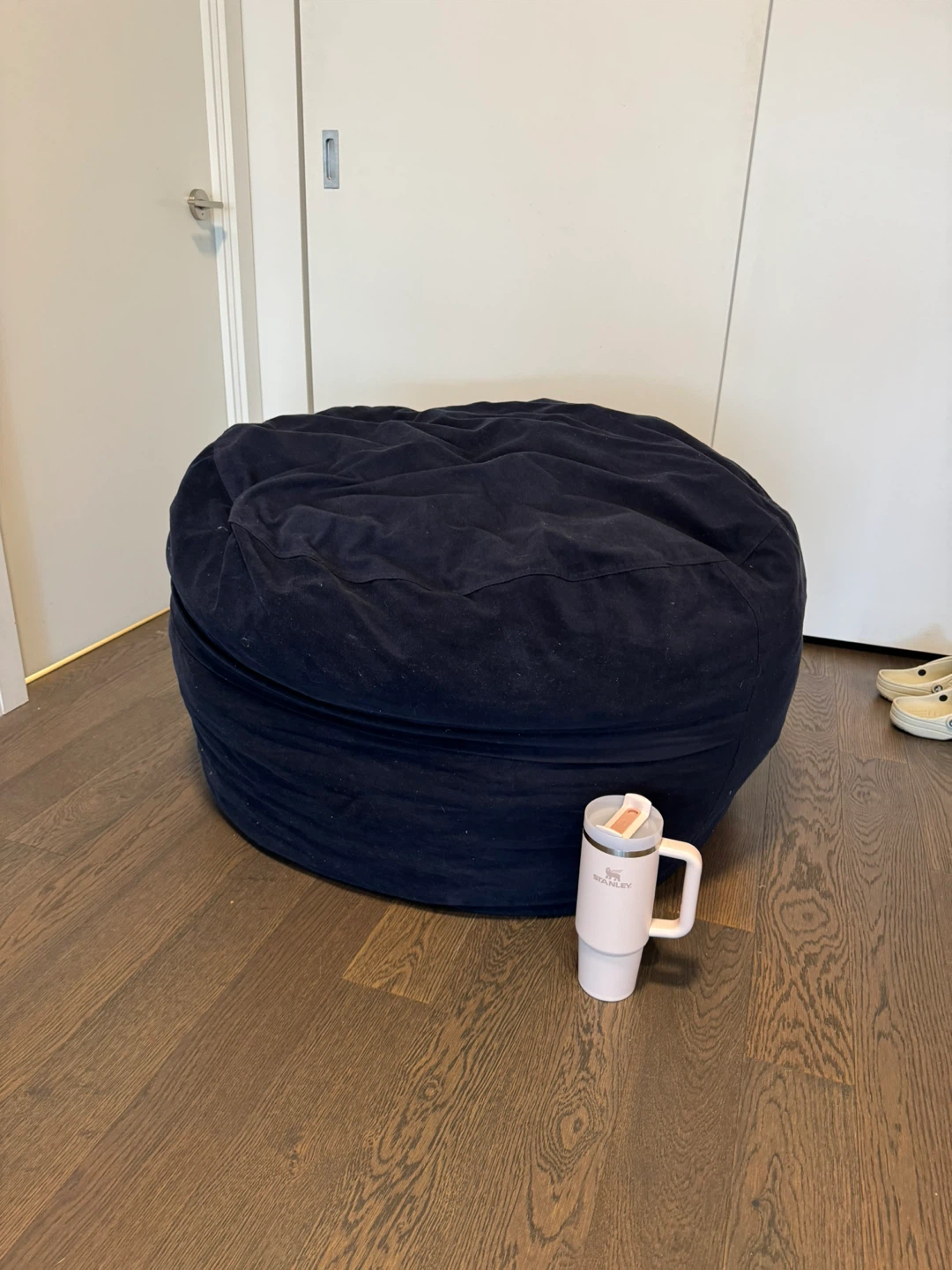 Navy Blue Bean Bag Chair