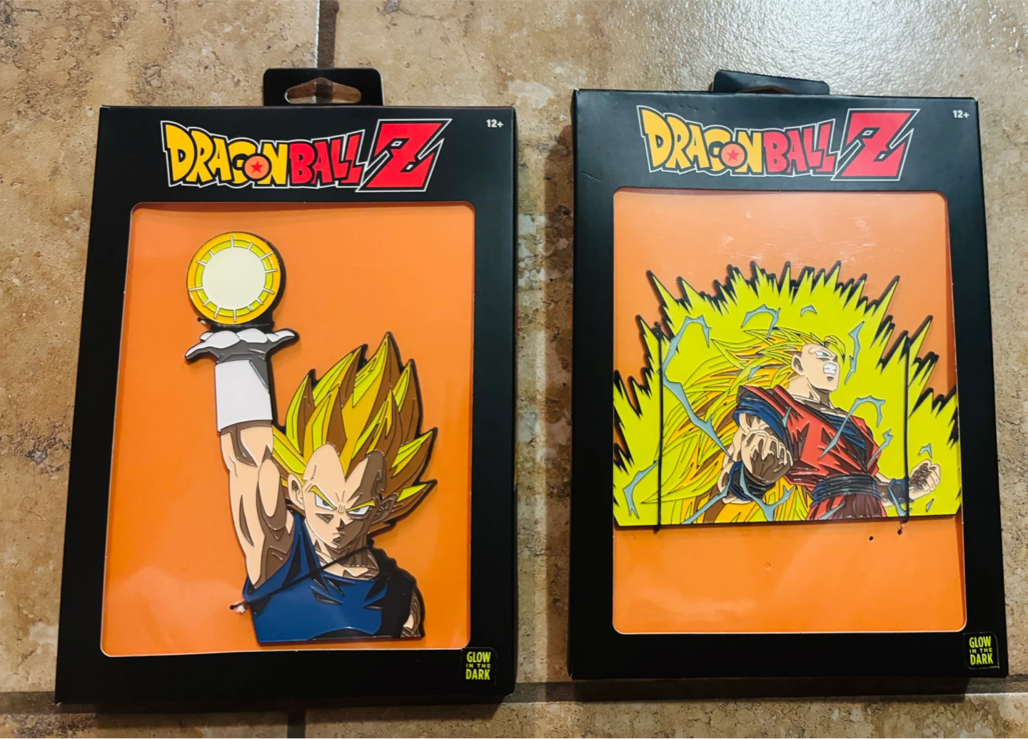 Dragon Ball Z Enamel Pins - New in Box!