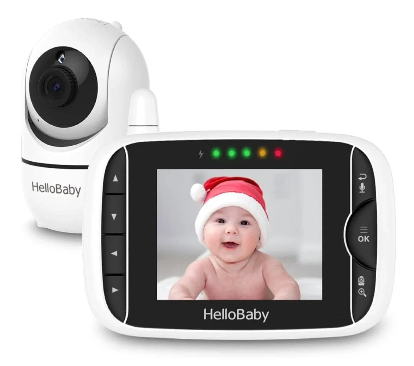 HelloBaby Baby Monitor, Video Baby Monitor with Camera image indicator(2)