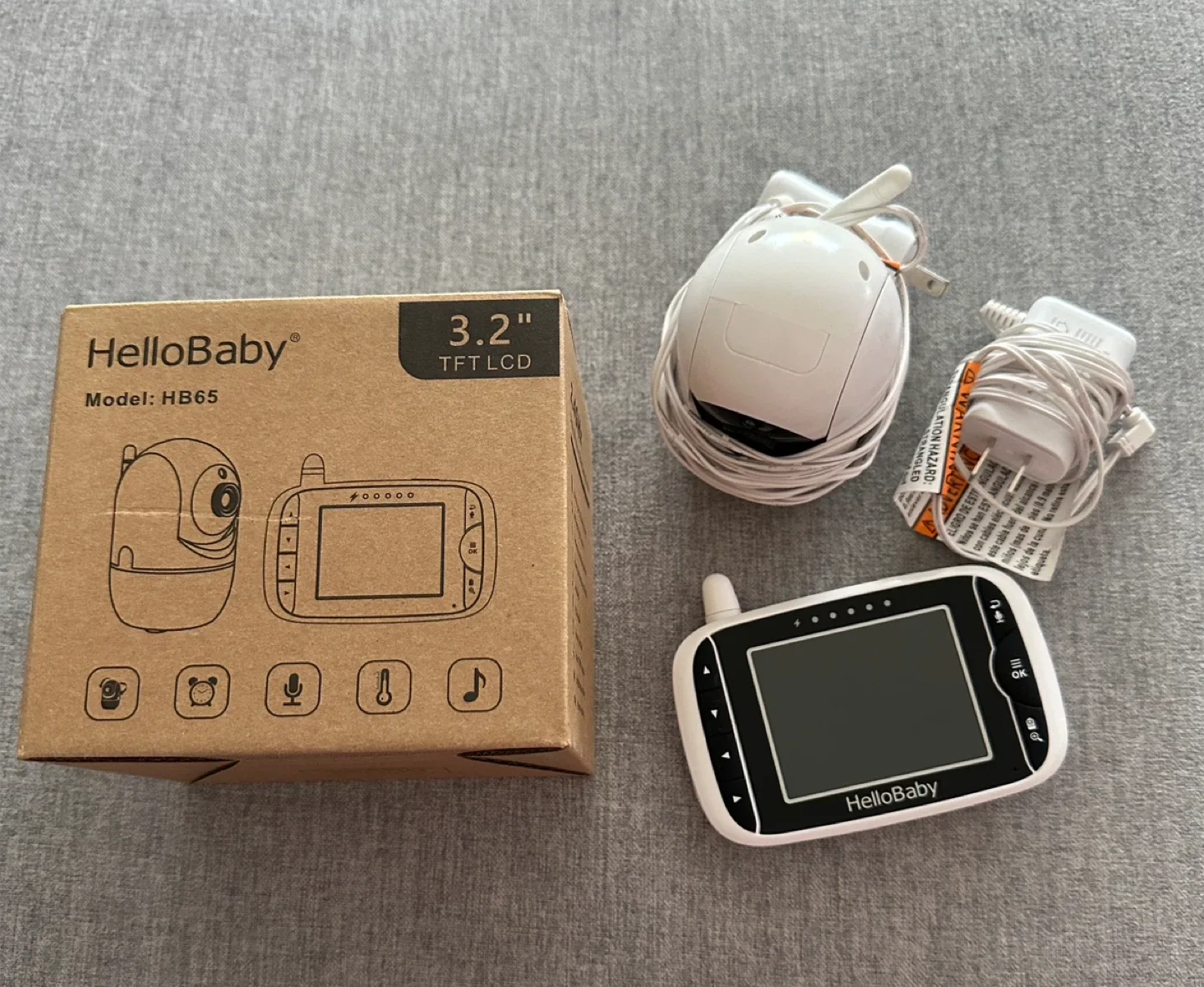 HelloBaby Baby Monitor, Video Baby Monitor with Camera image indicator(9)
