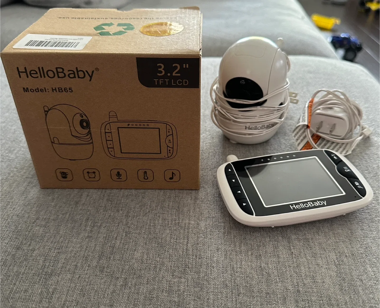 HelloBaby Baby Monitor, Video Baby Monitor with Camera image indicator(10)