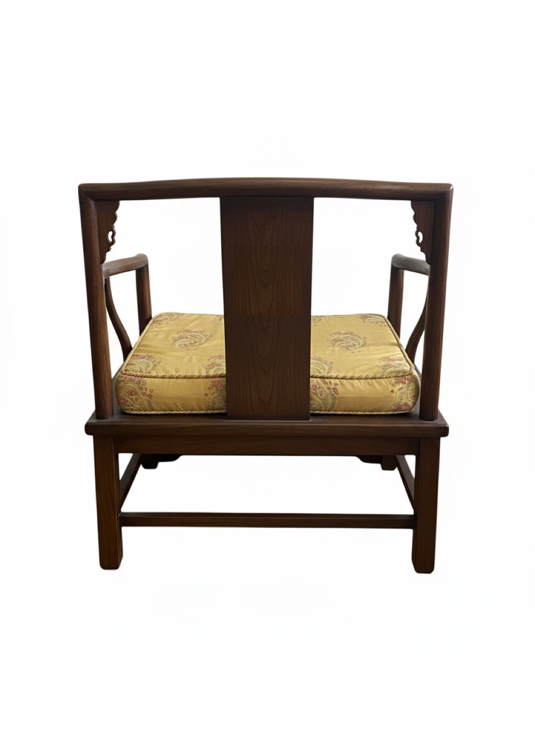 Antique Chinese Rosewood Horseshoe Back Chair