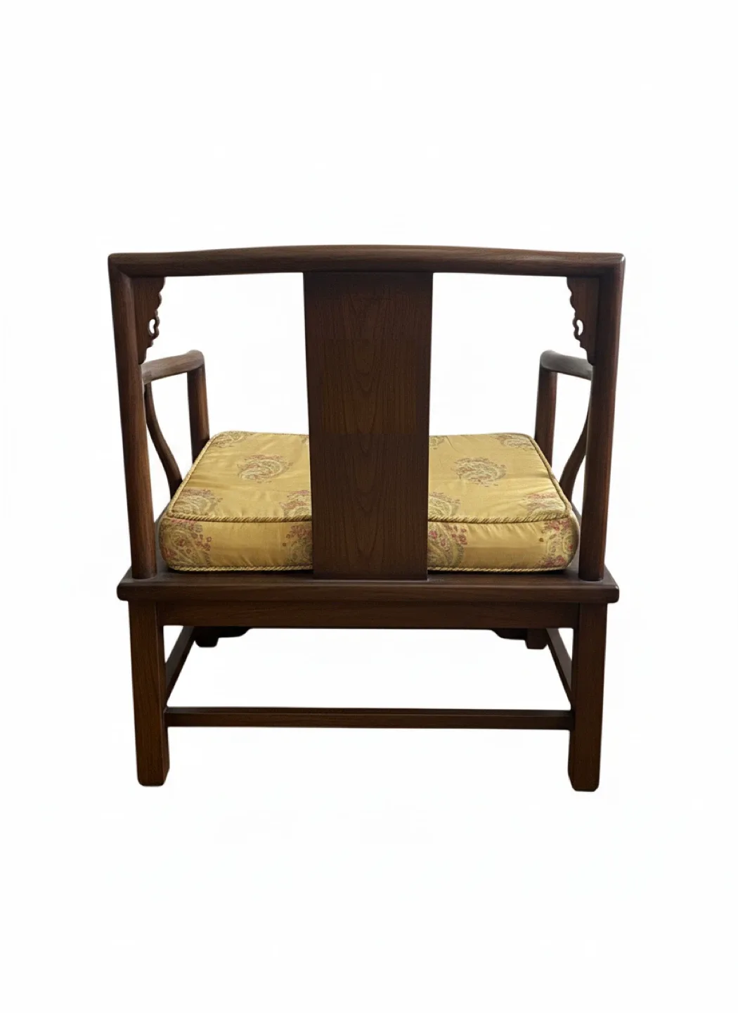Antique Chinese Rosewood Horseshoe Back Chair thumbnail