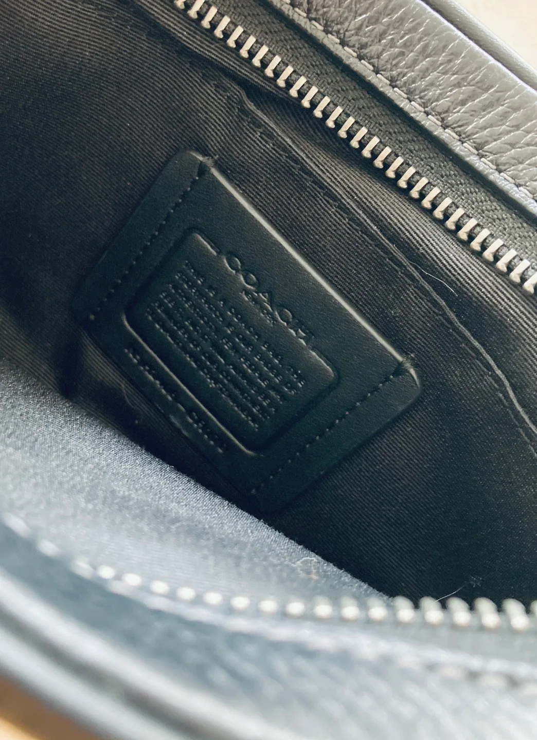 Coach Black Leather Crossbody Bag image indicator(2)