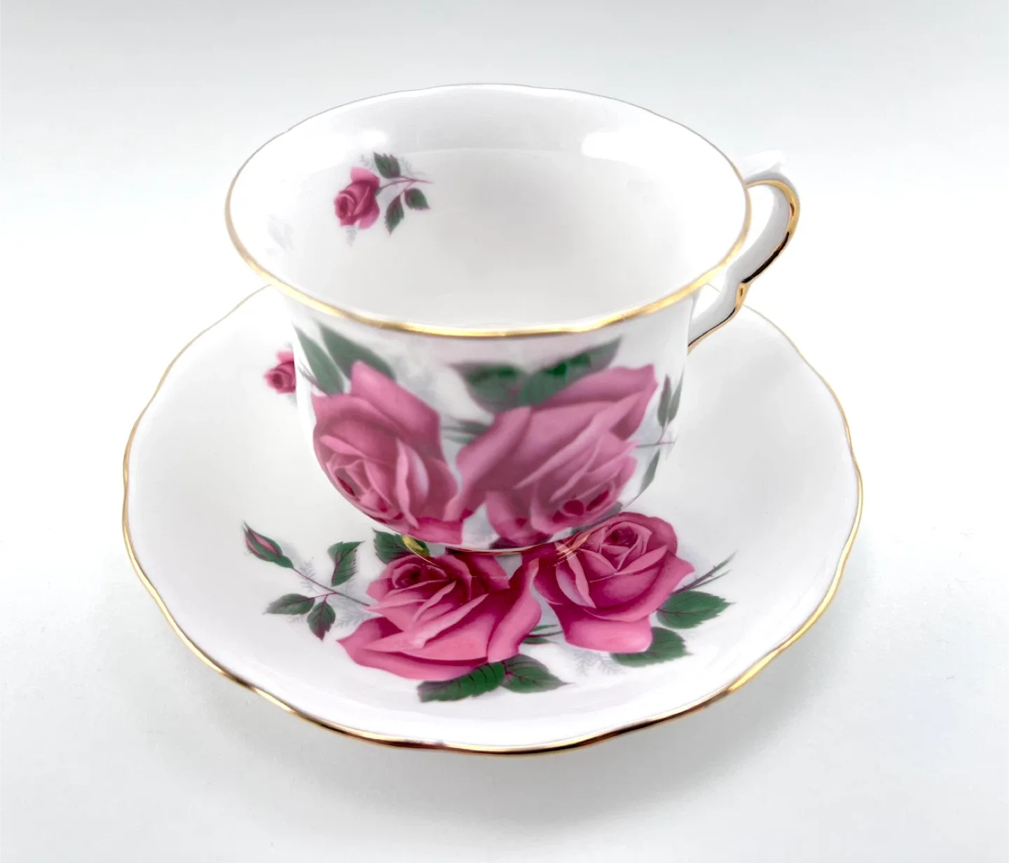 Queen Anne cabbage rose teacup image indicator(2)