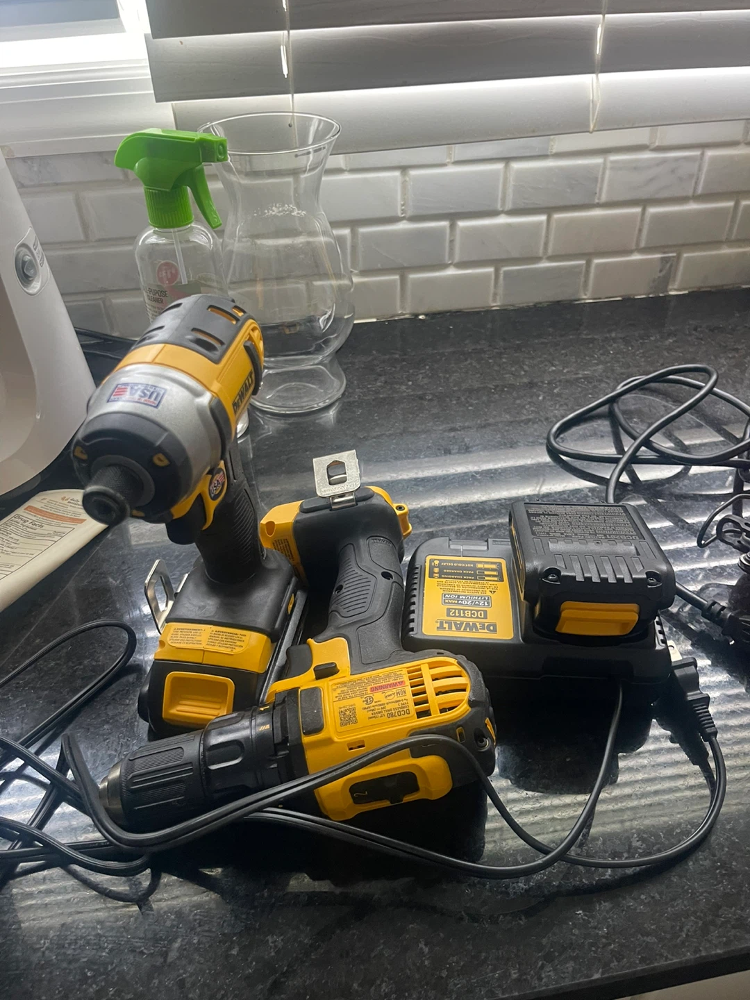 DeWalt Cordless Drill and Impact Driver Kit
