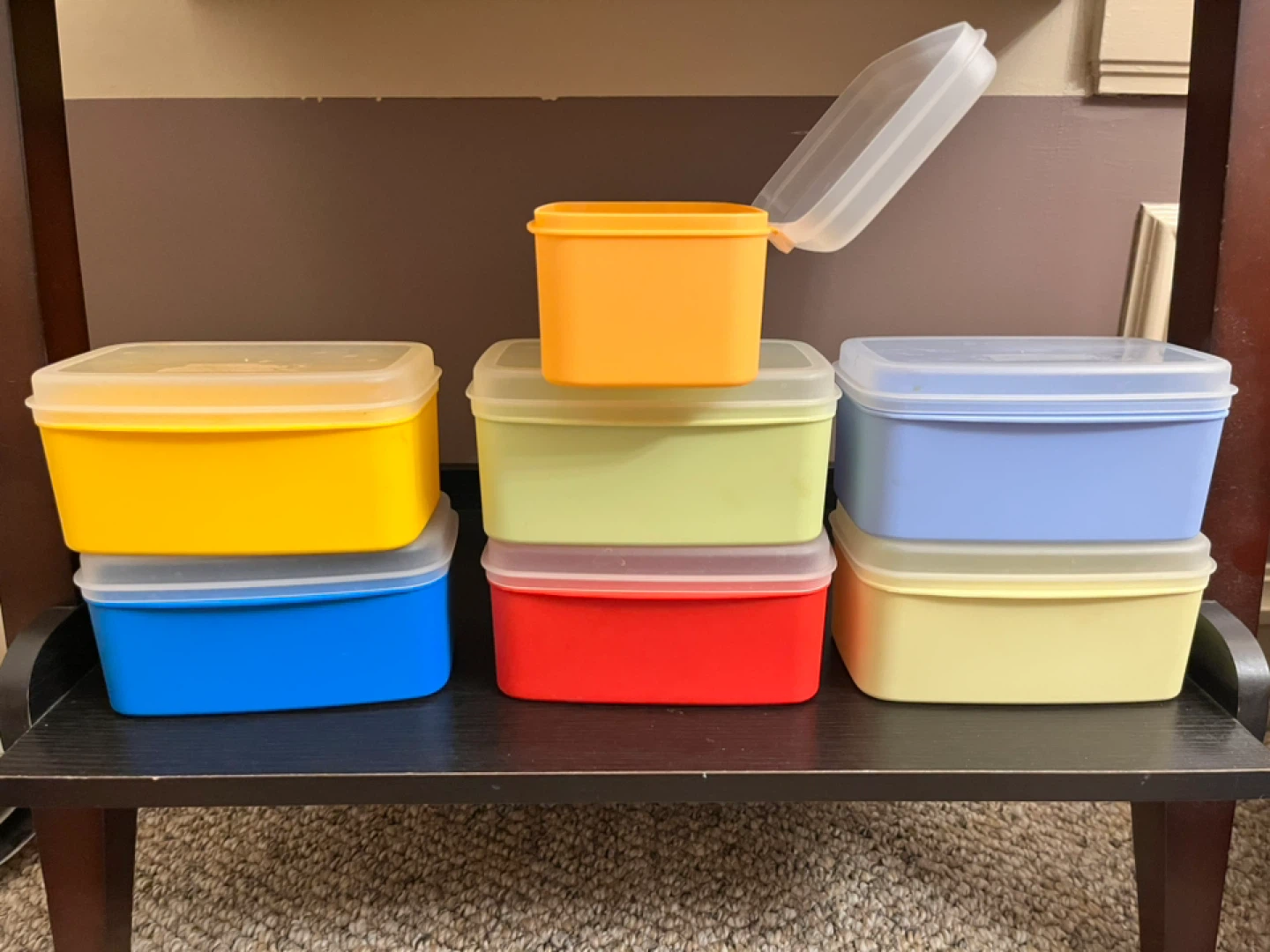 Tupperware Set - 7 Storage Containers